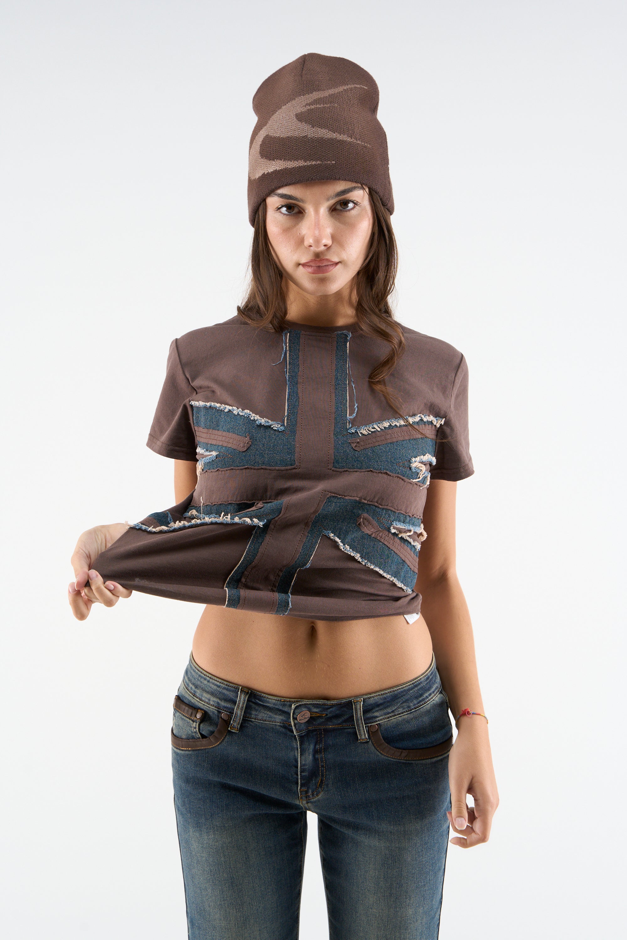 T-shirt marron Lnd