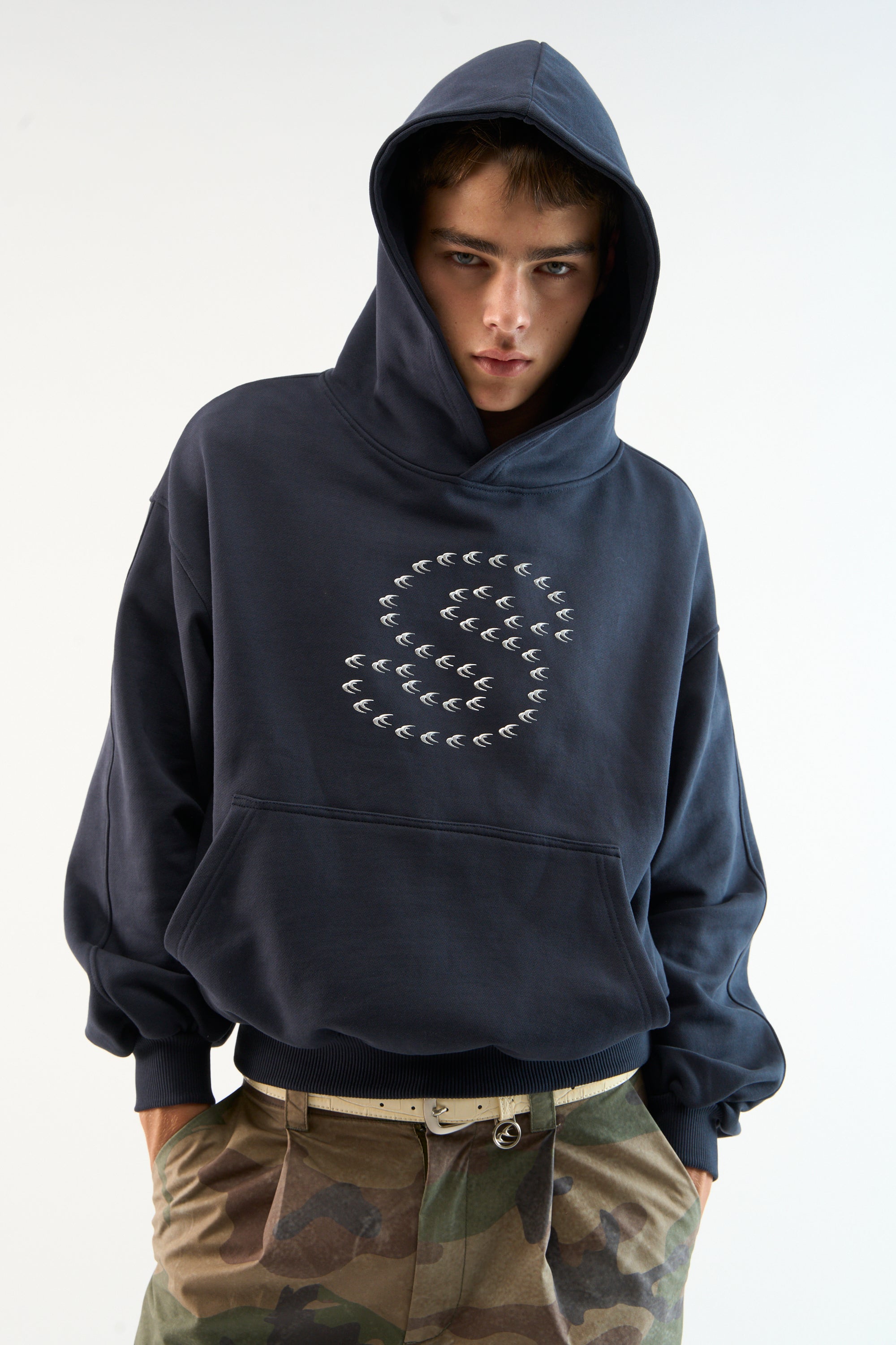 Sweat à capuche Bob Navy