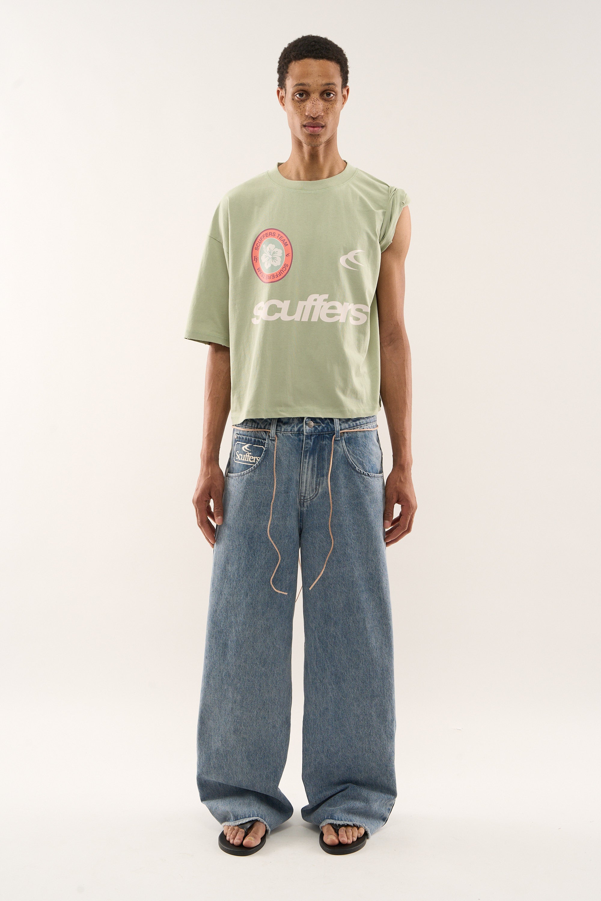 T-shirt vert clair Cali