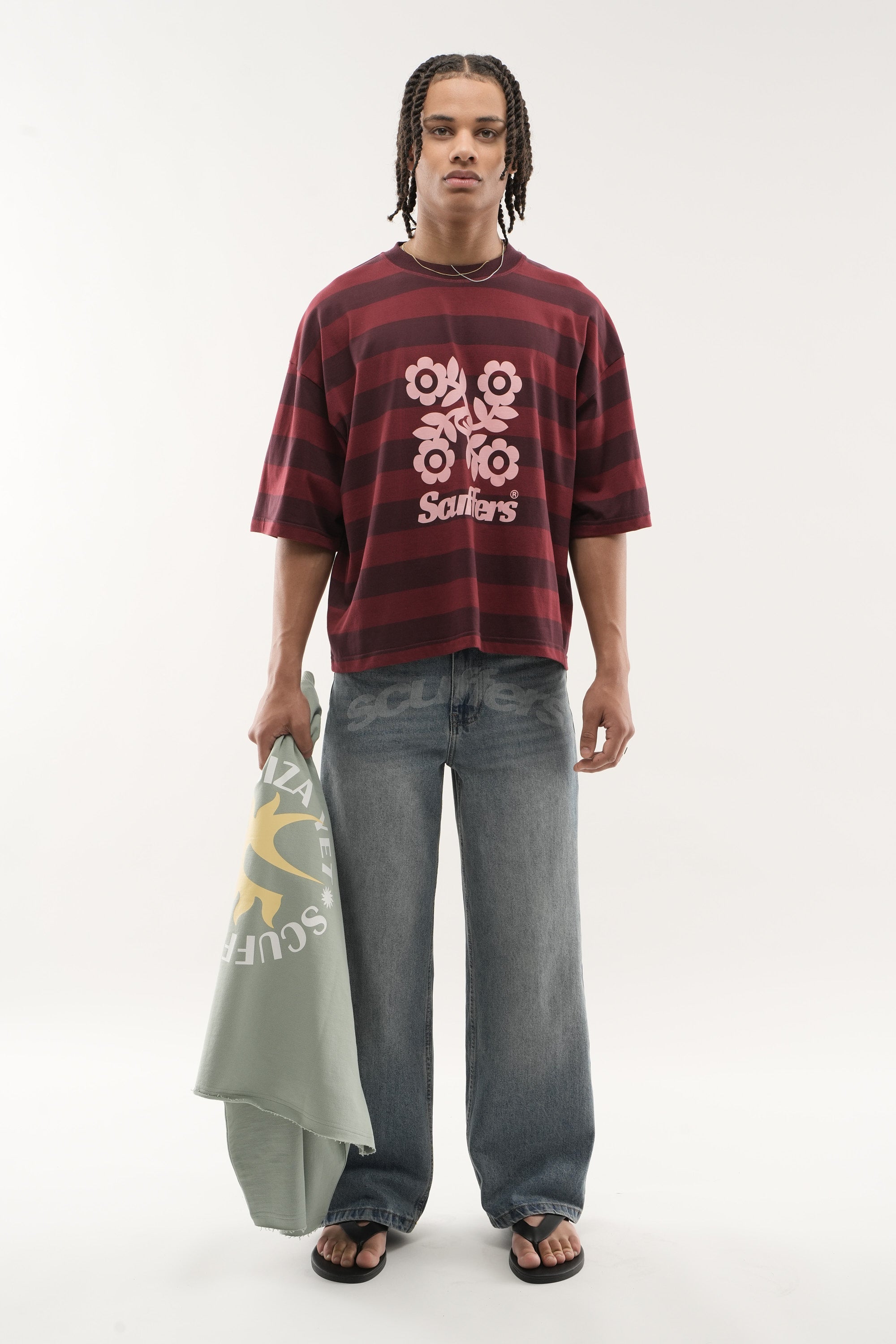 T-shirt Pollen Burgundy