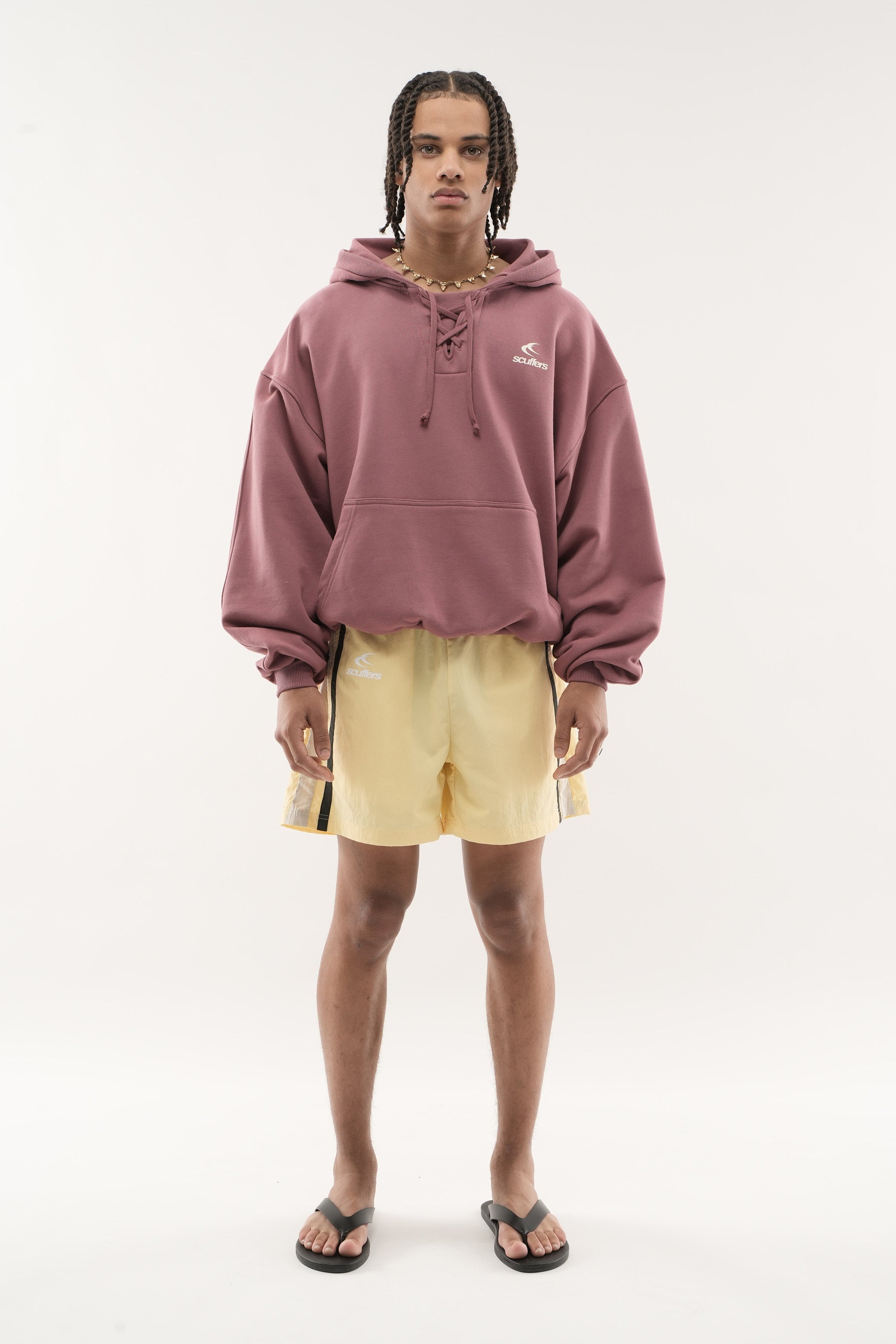 Sweat à capuche bordeaux pour garçons ou filles