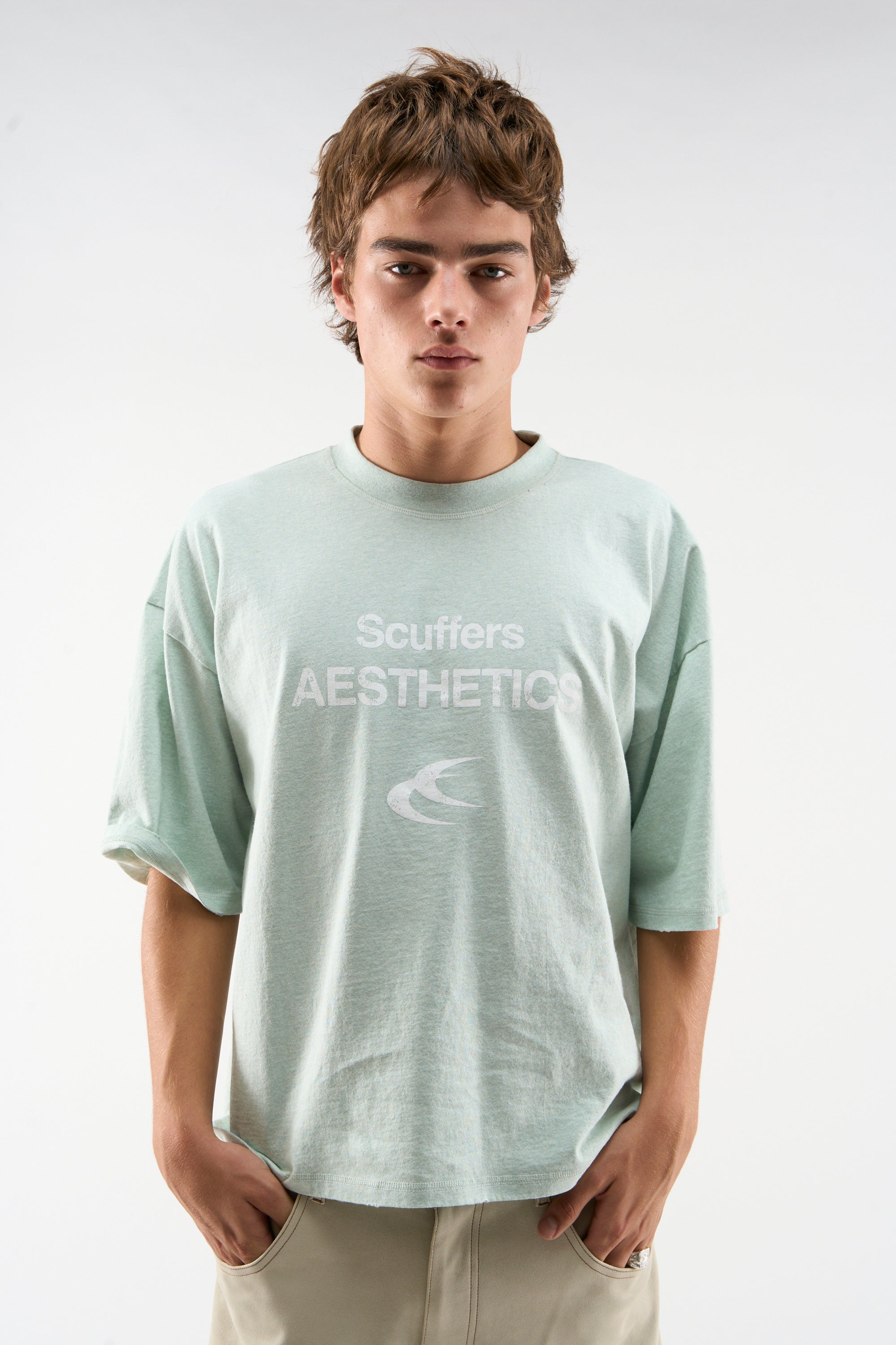 T-shirt vert clair Nobrand