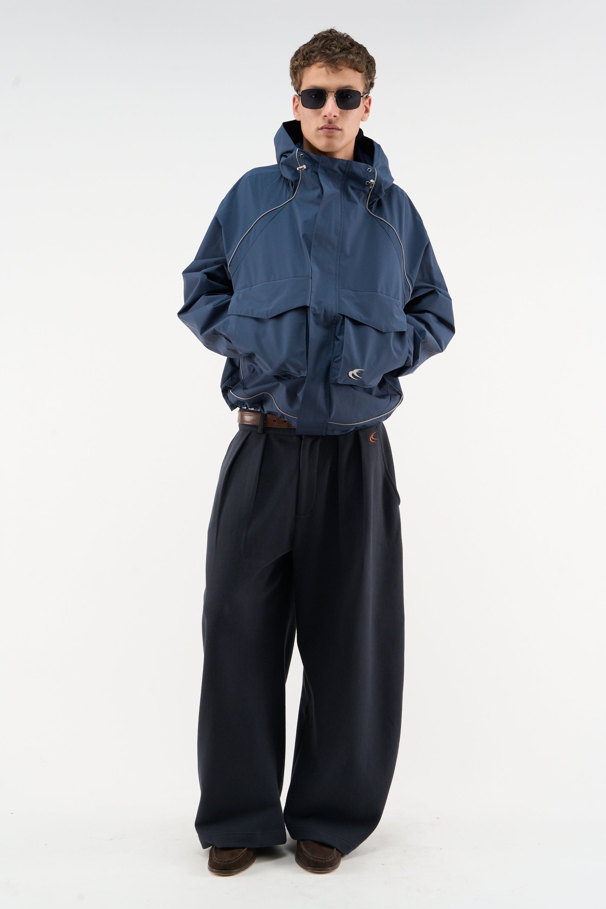 Coupe-vent essentiel bleu marine