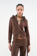 Veste marron confortable