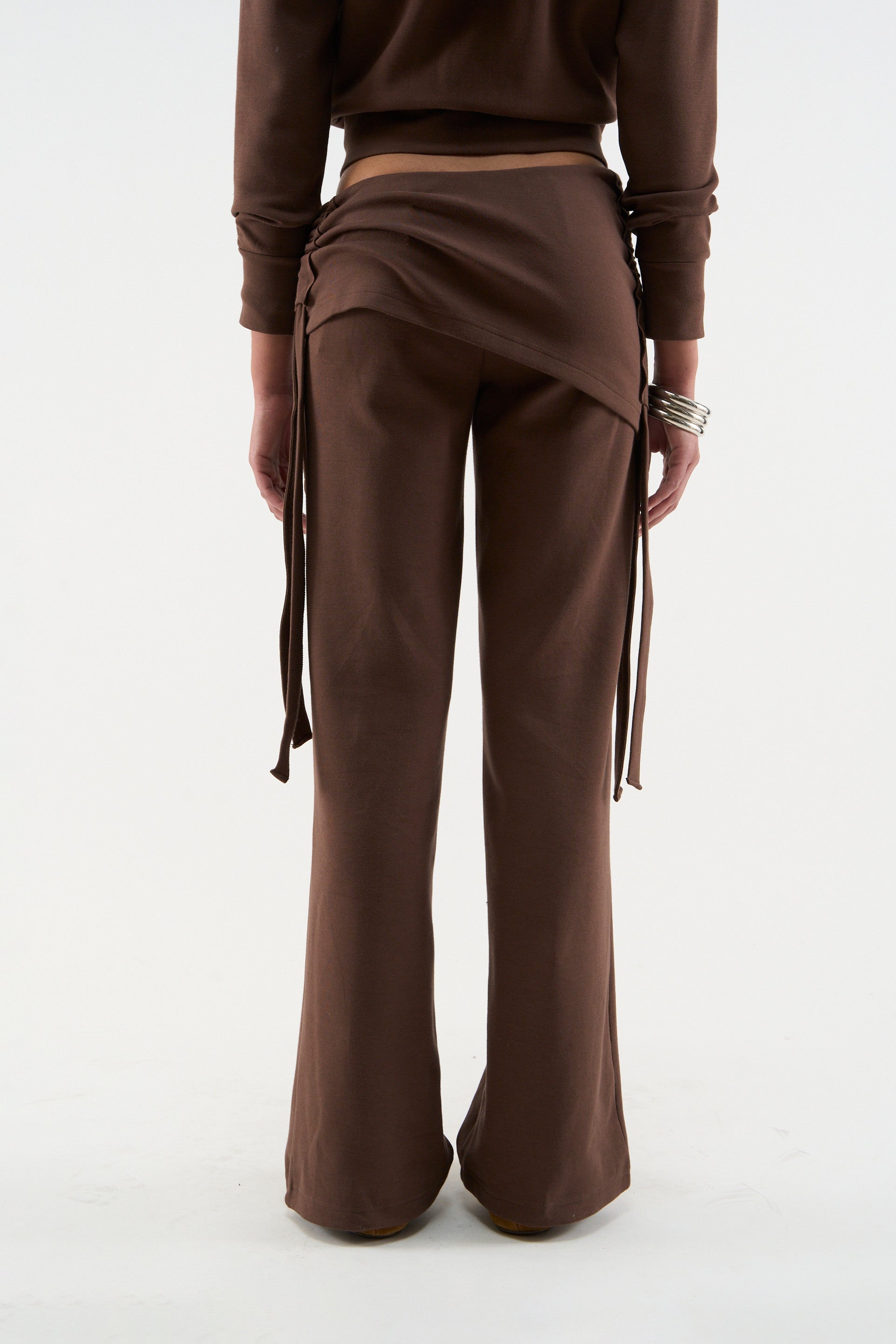 Pantalon marron confortable