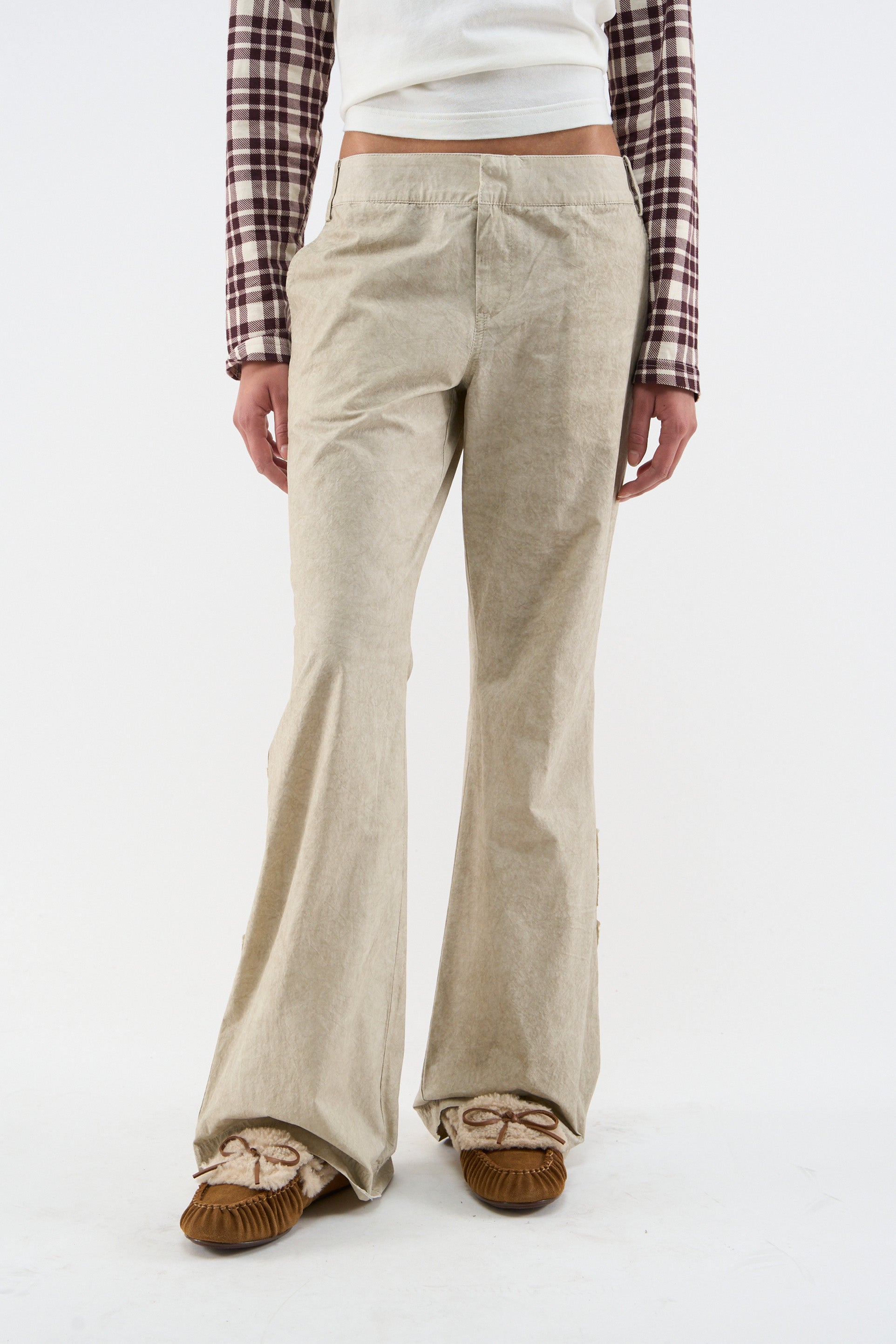 Pantalon écru neuf sur mesure