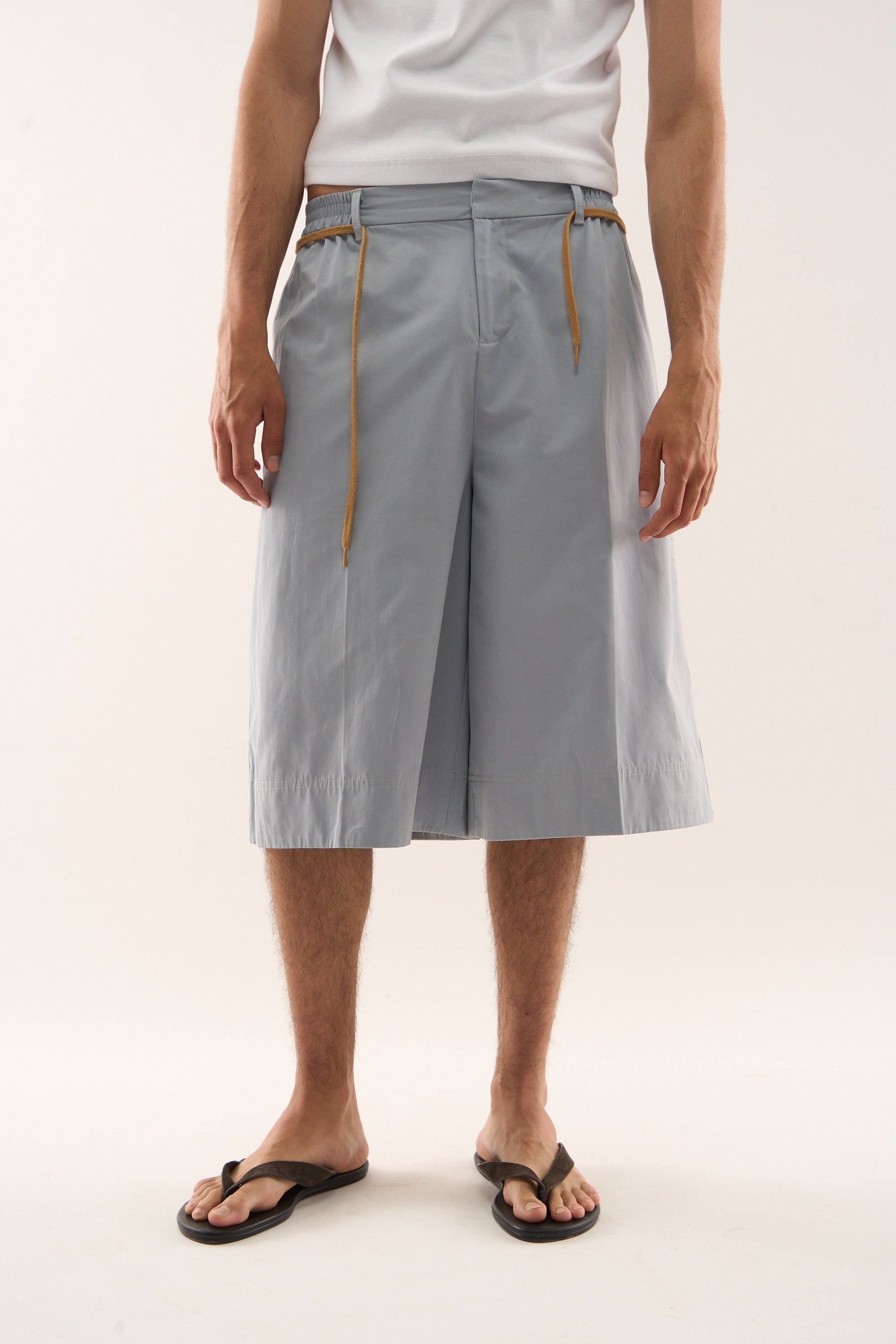 Short Kangoo gris clair