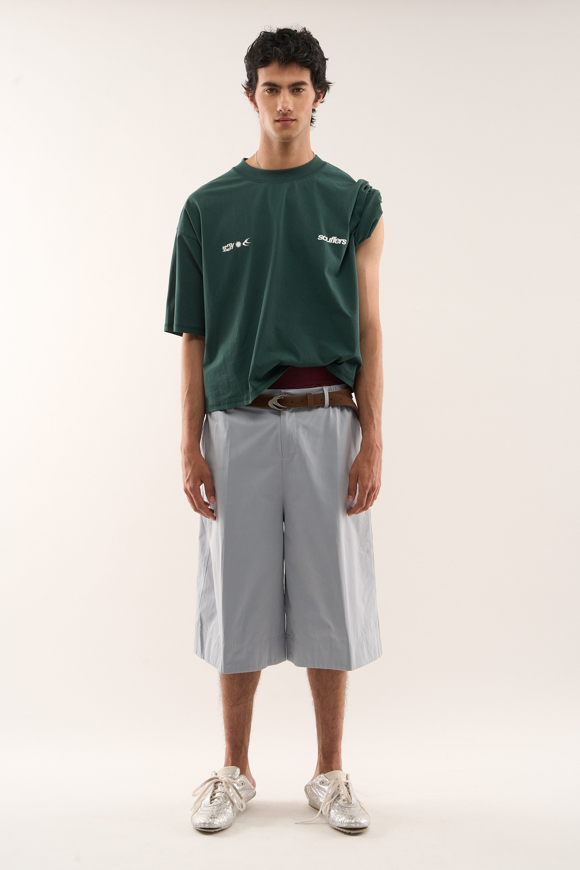 T-shirt Captain Green