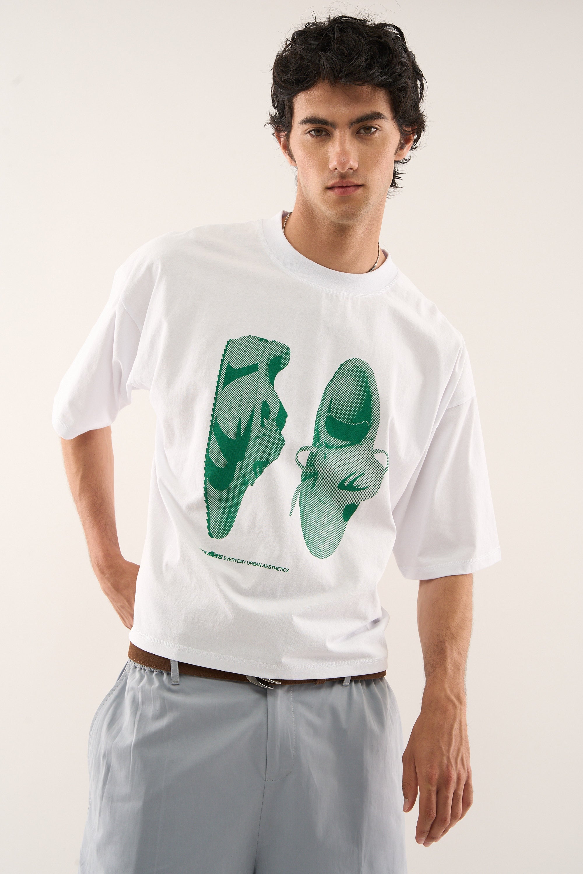 Bottes T-shirt blanc