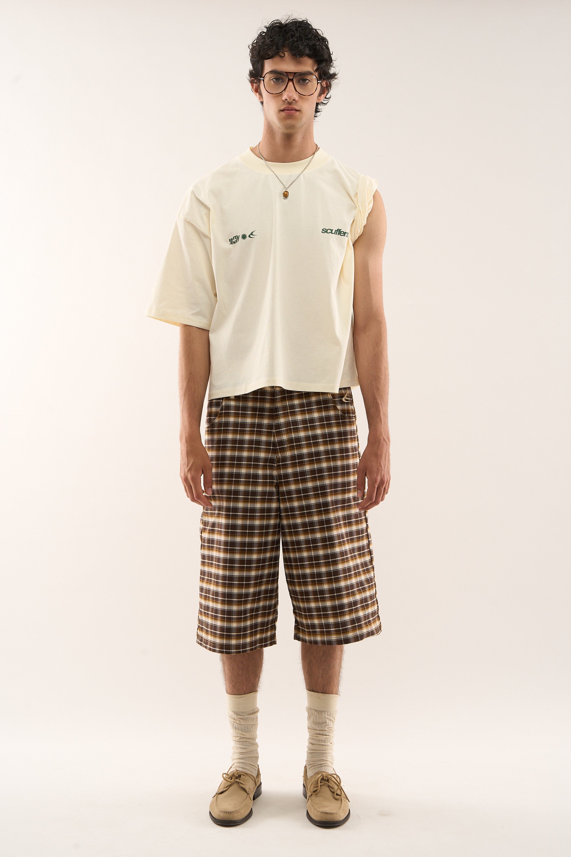 T-shirt Captain Ecru