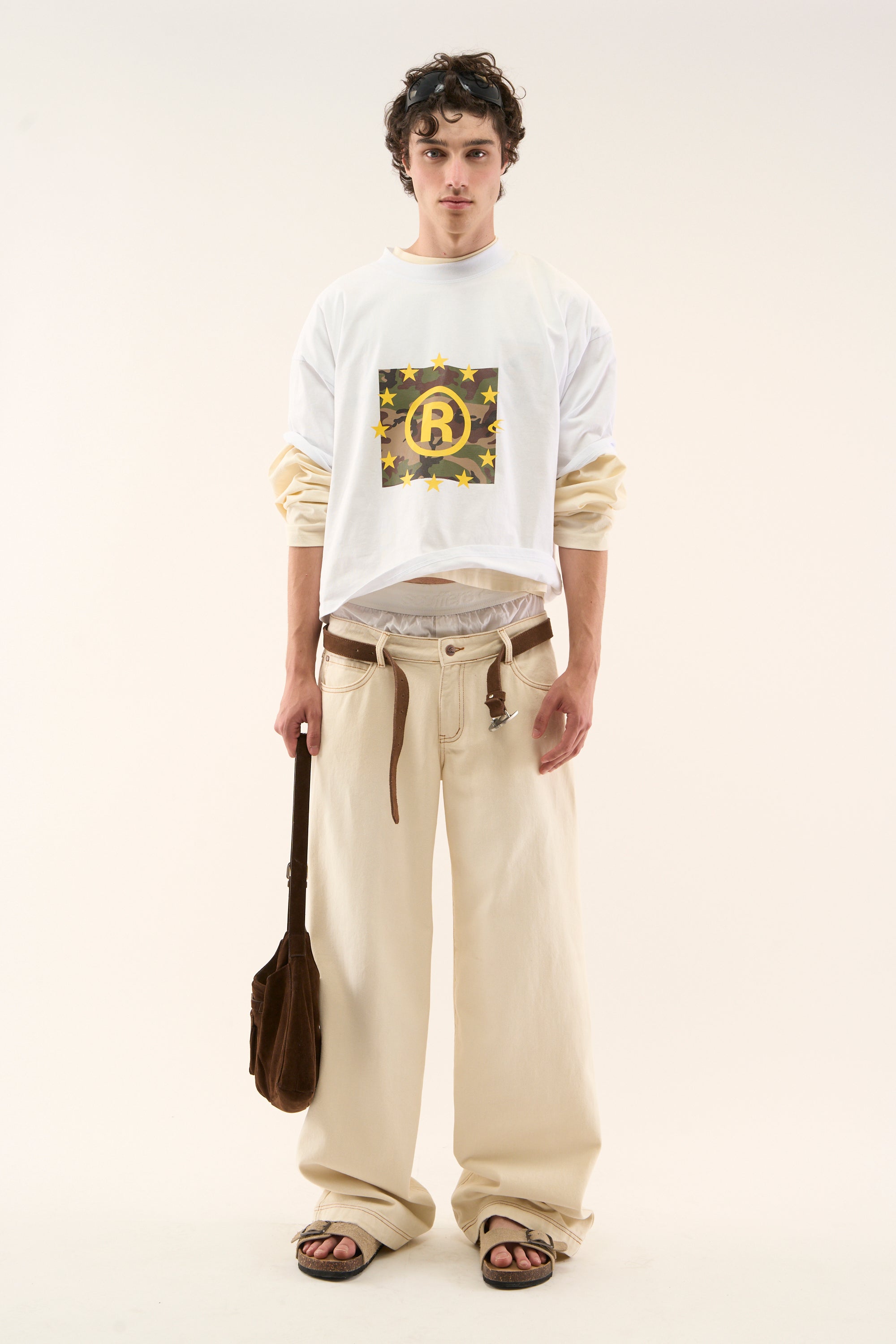 Pantalon Carrie écru