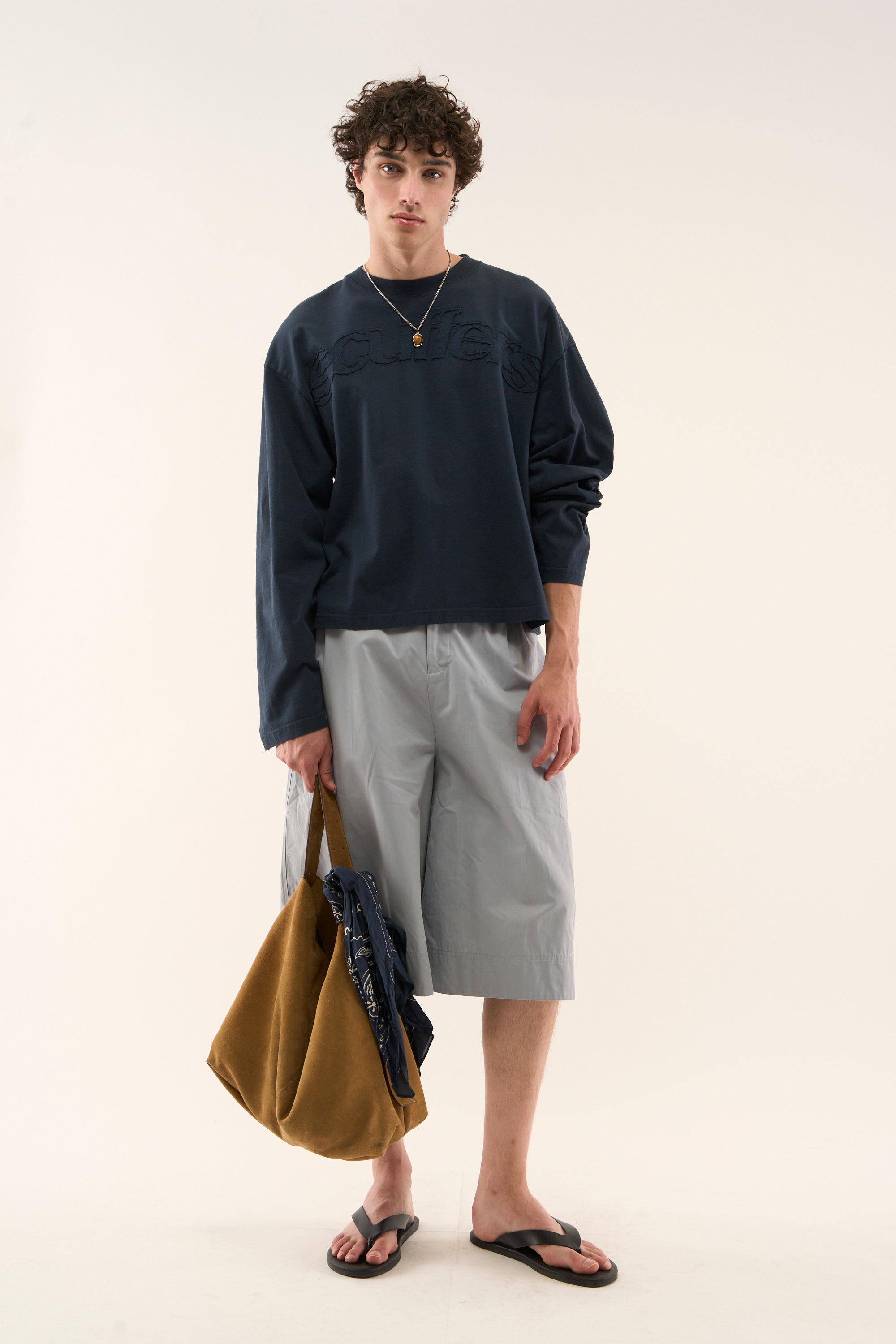 T-shirt à manches longues Raw Navy