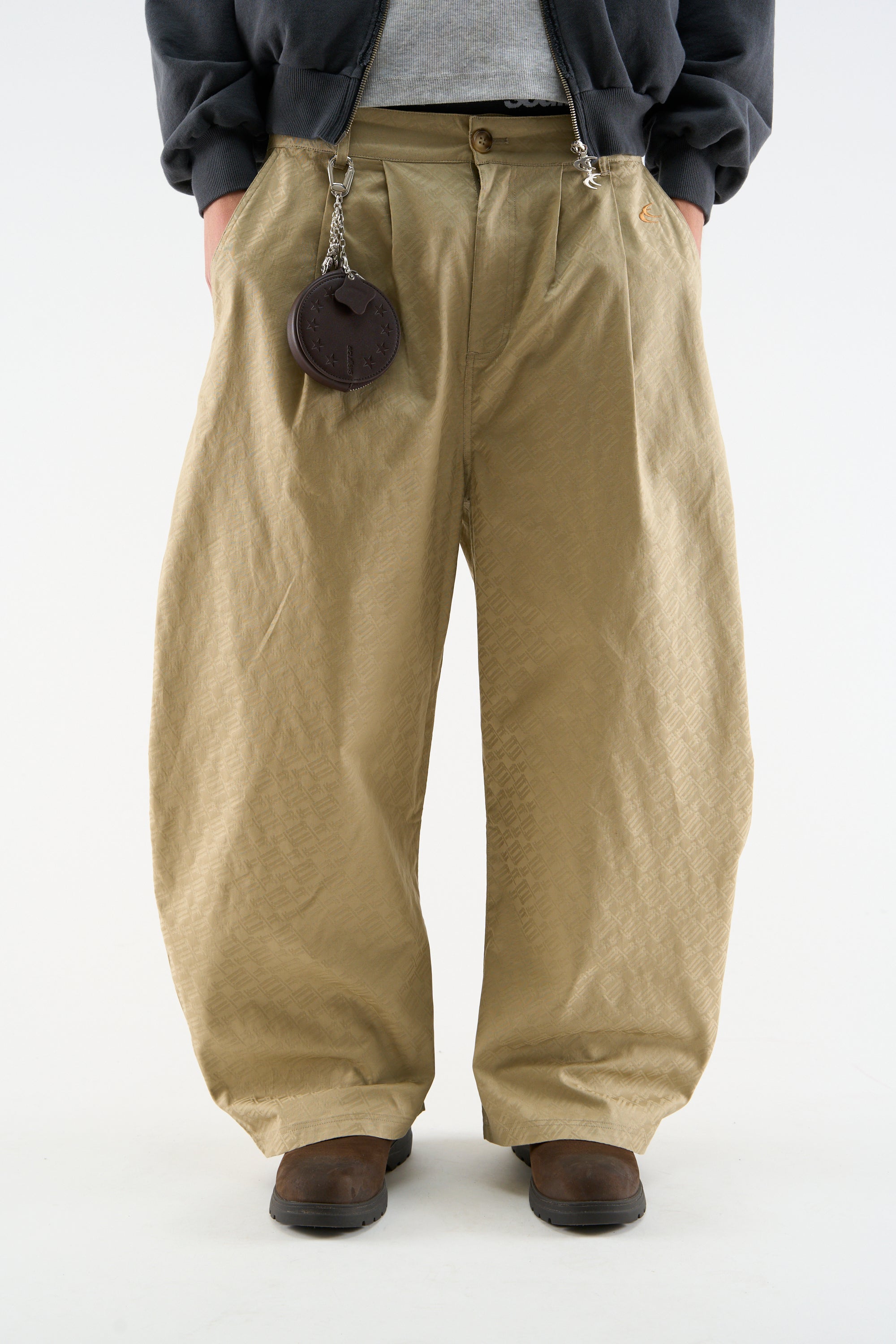 Essential Burgundy Keychain Wallet