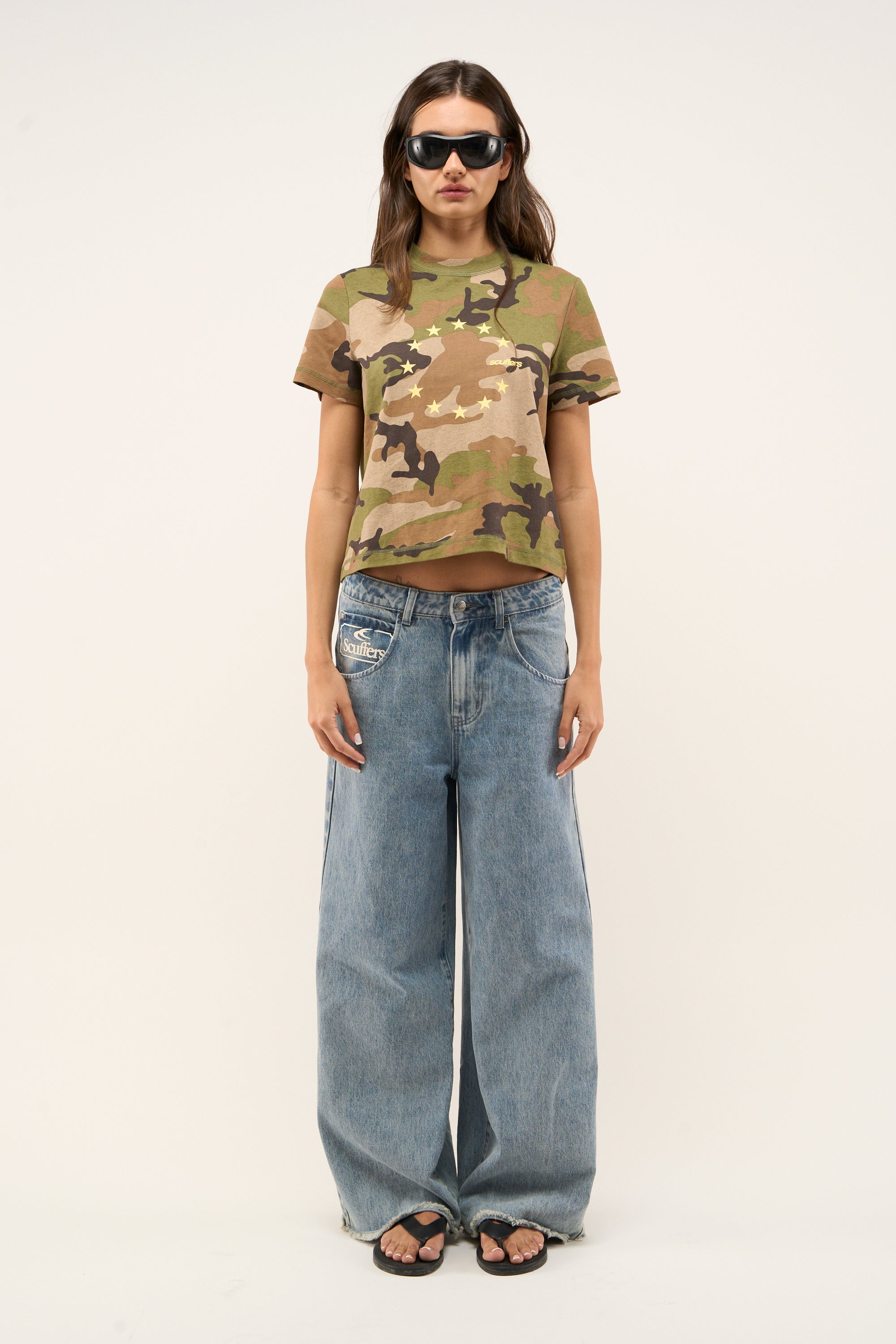 T-shirt camouflage EA