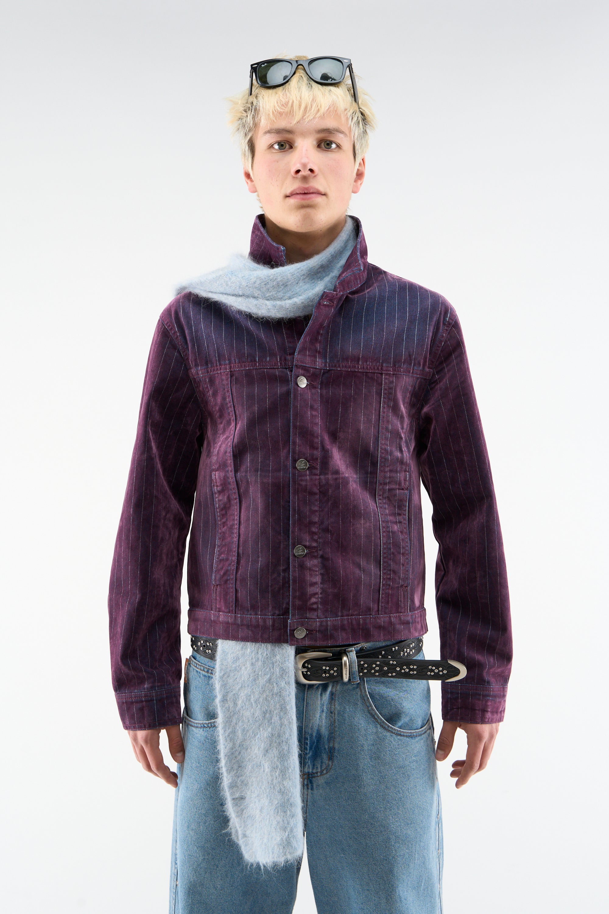 Veste bordeaux raisin