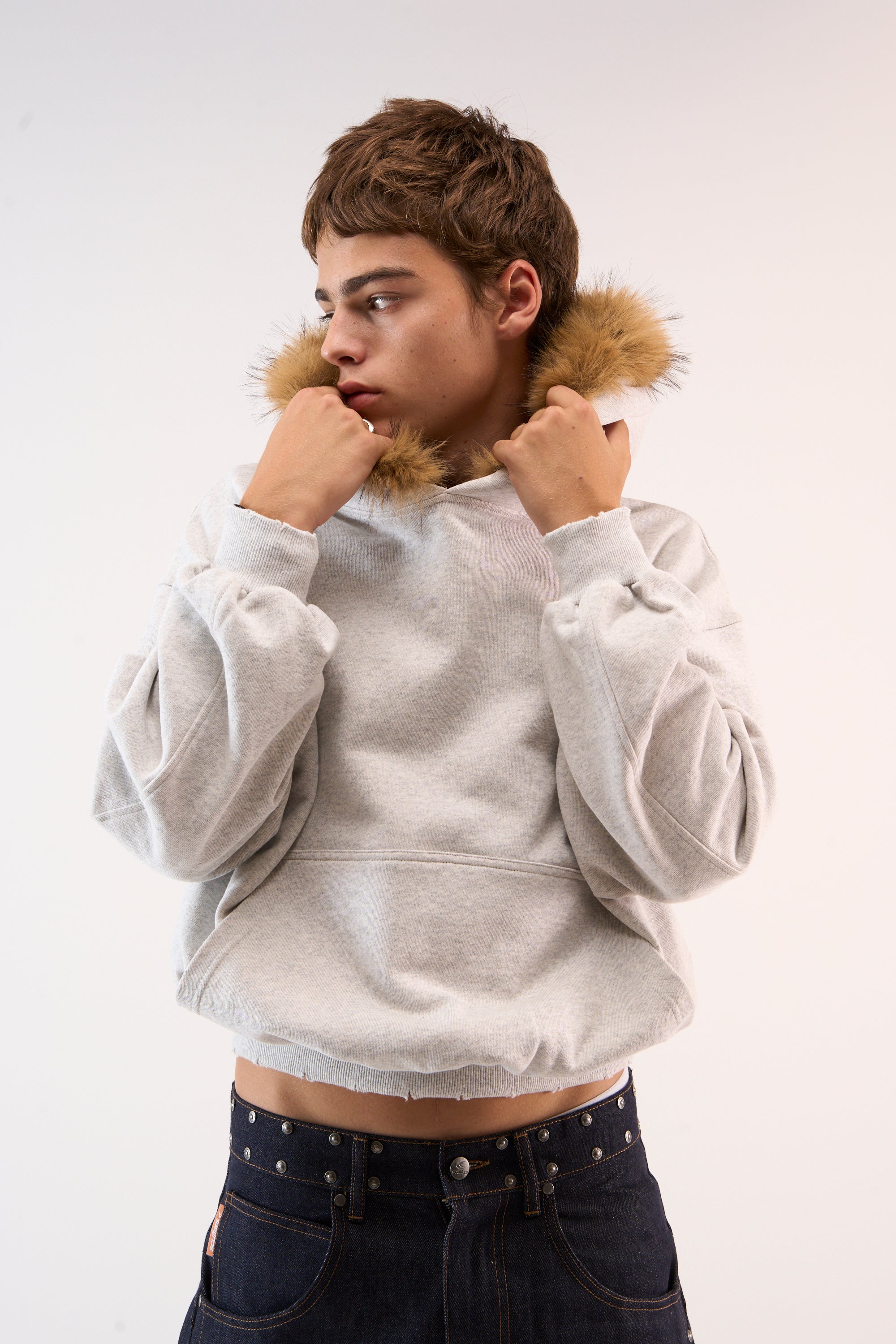 Sweat à capuche PTSD Melange