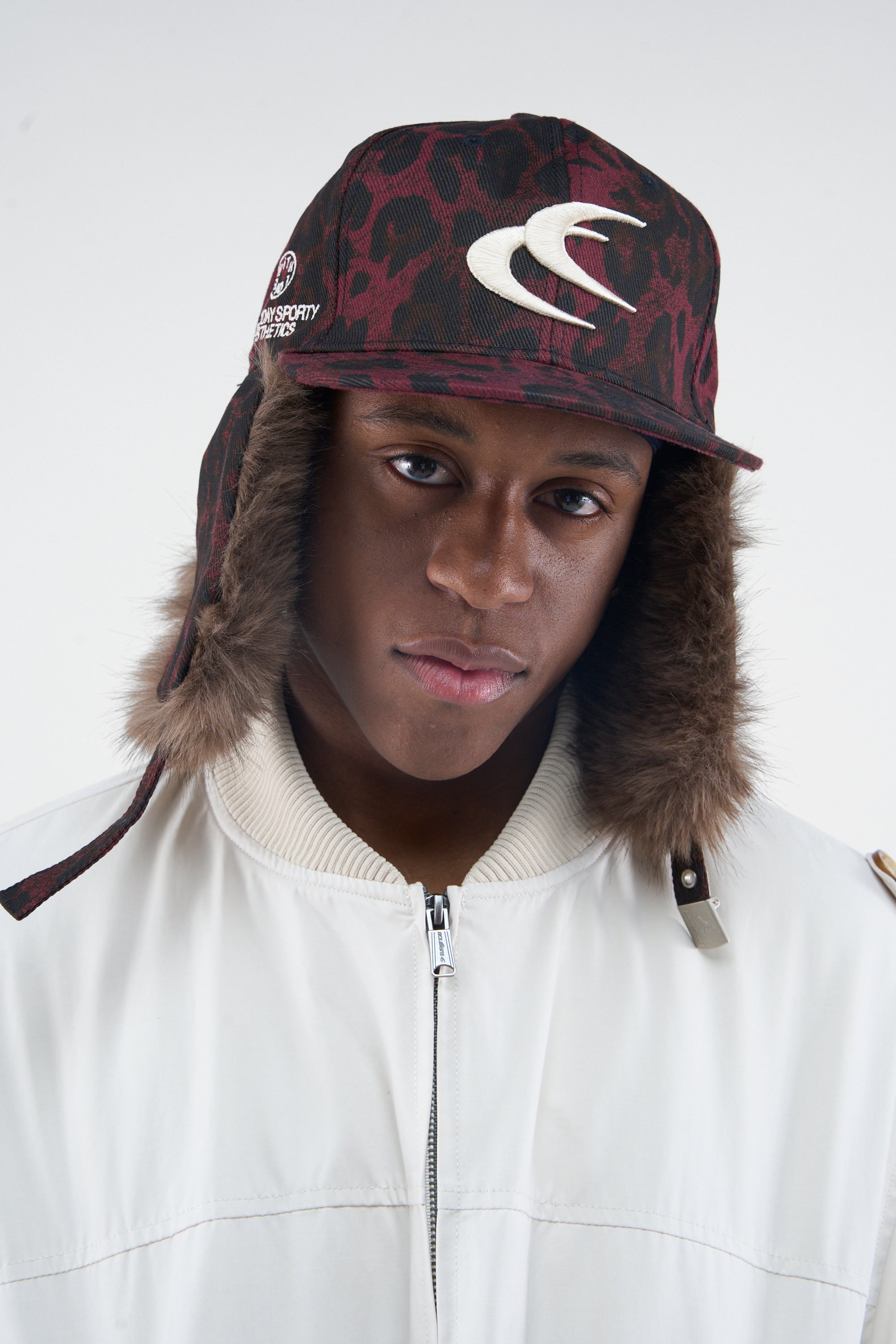 Casquette Dogear bordeaux