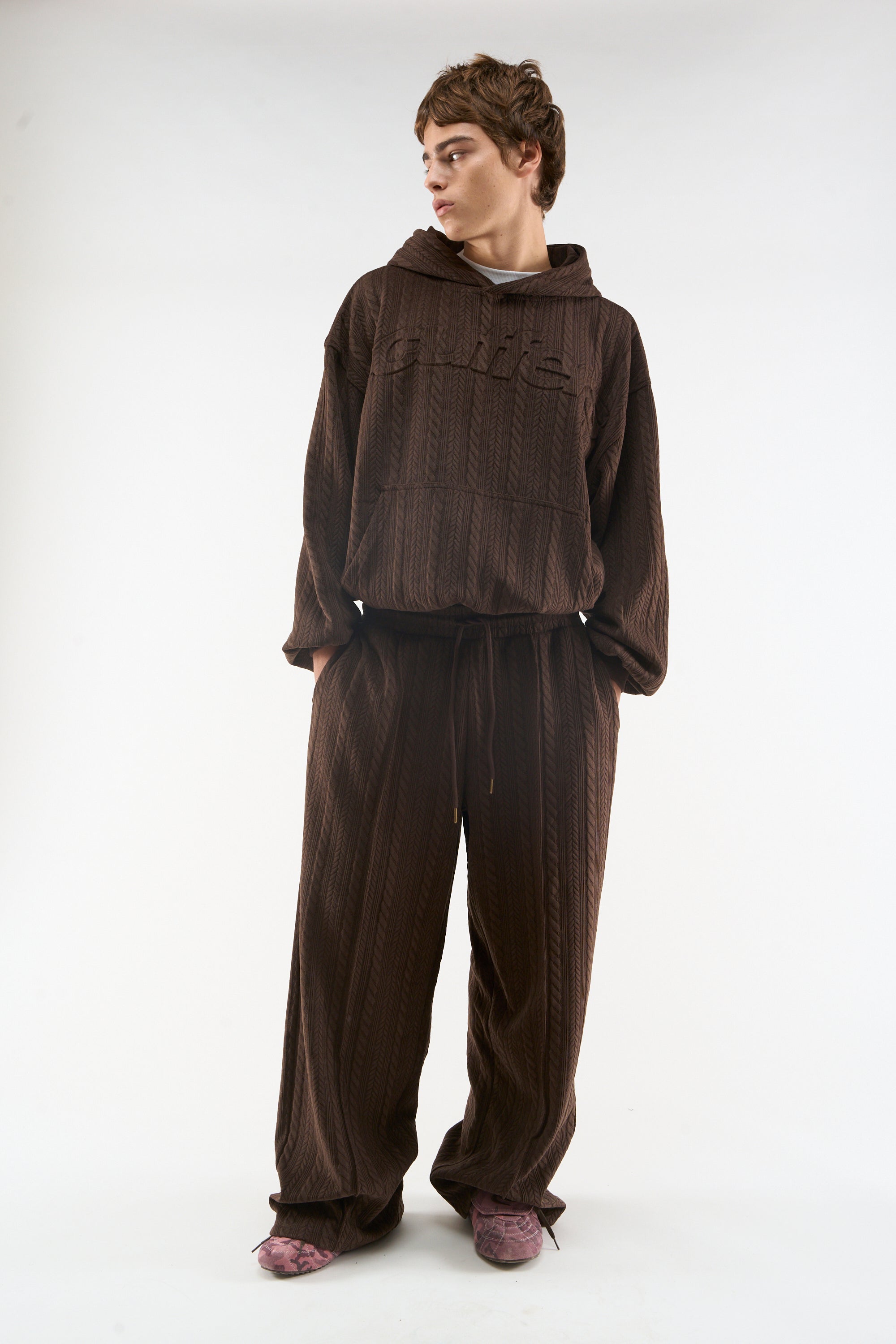 Pantalon marron de bodega