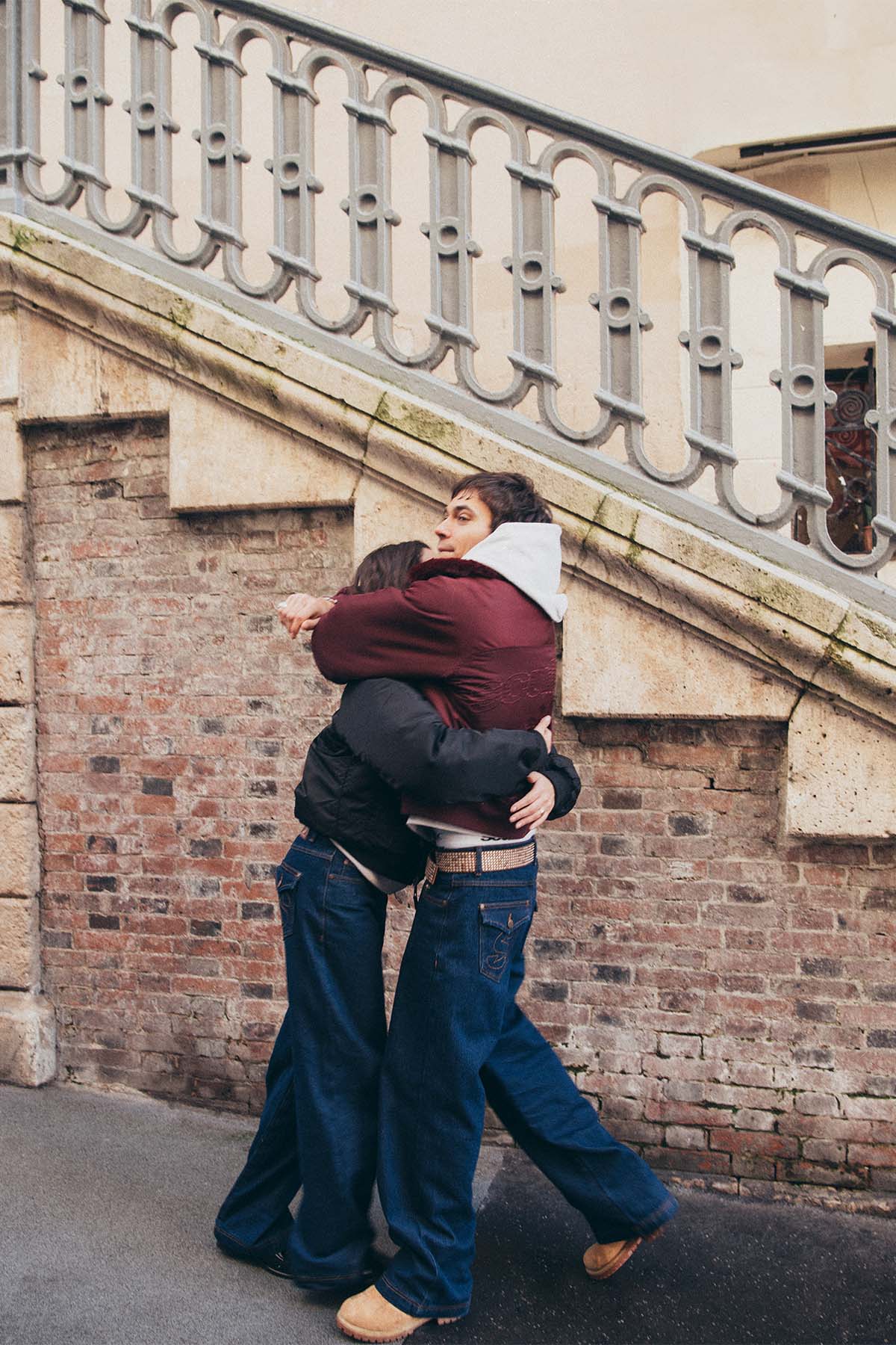 Pantalon bleu Carrie