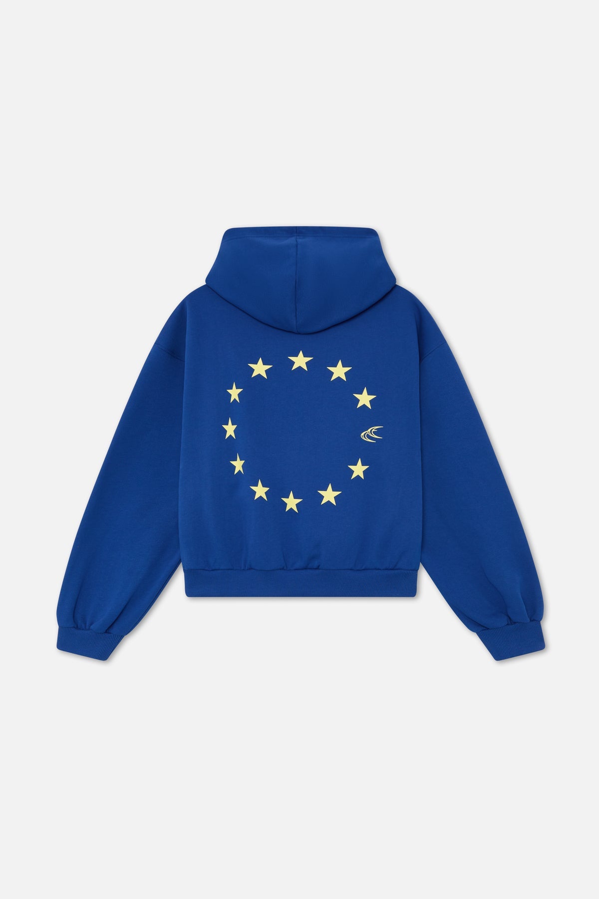 Sweat à capuche bleu EA