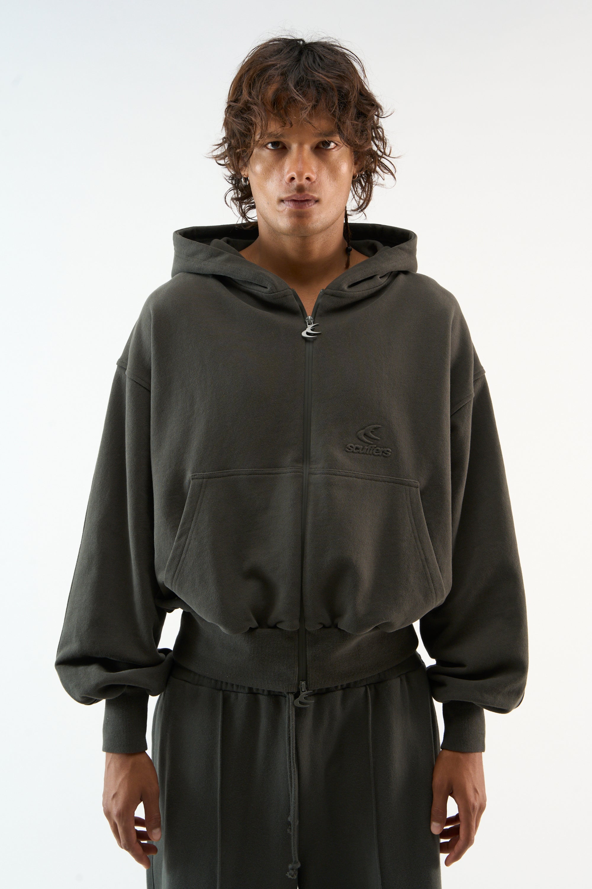 Sac de week-end à fermeture éclair foncée