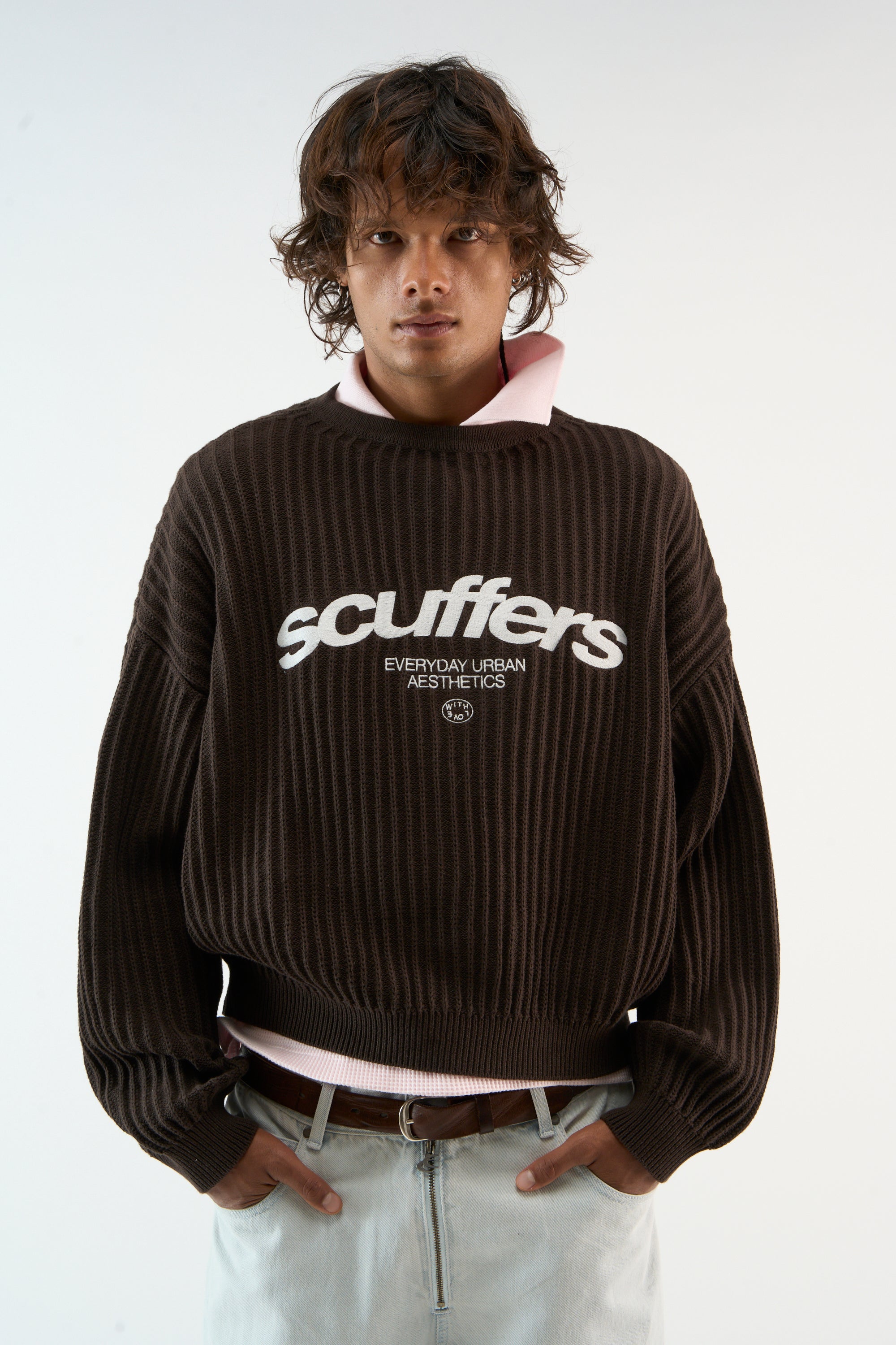 Maillot marron emblématique