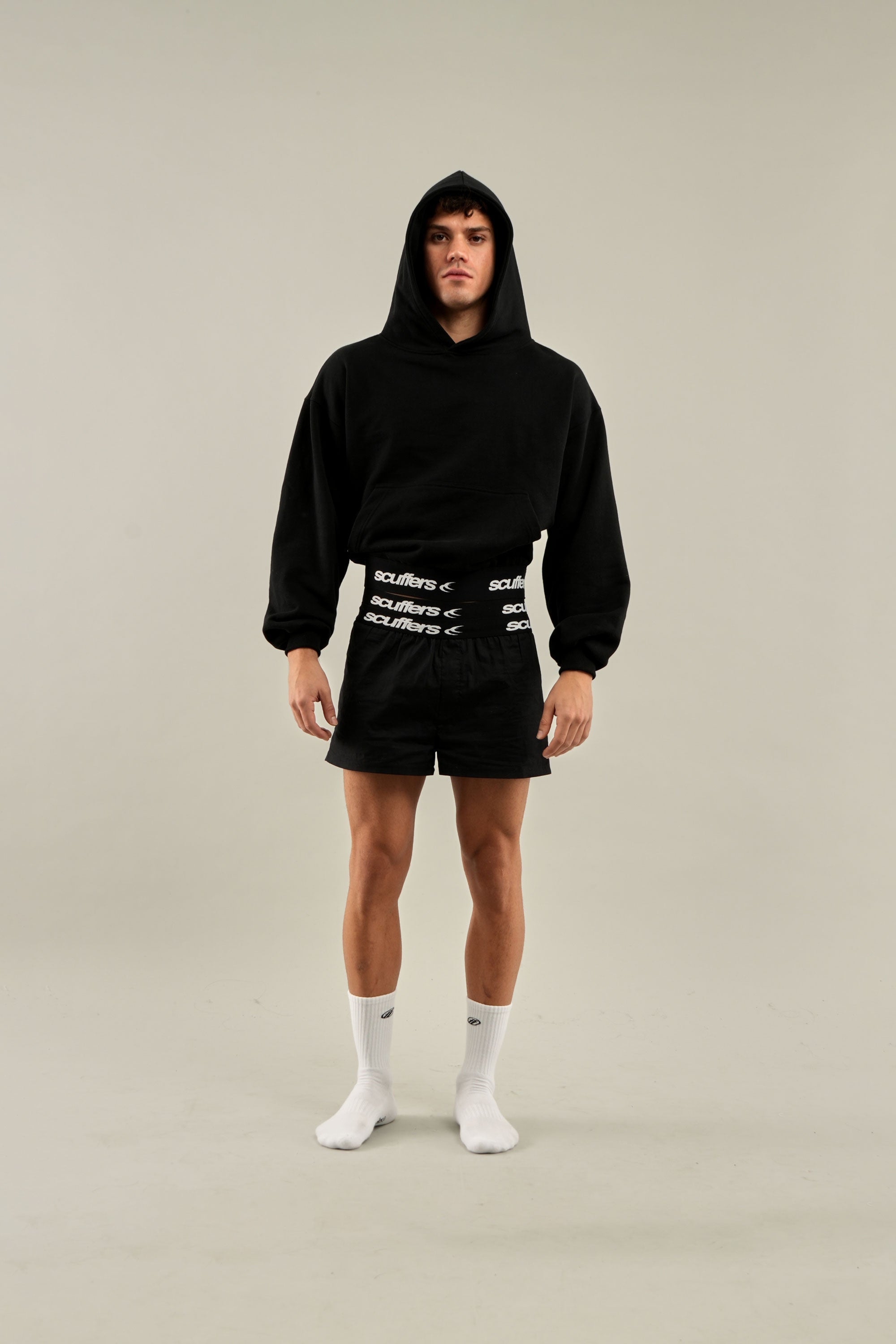 Sous-vêtements noirs doubles