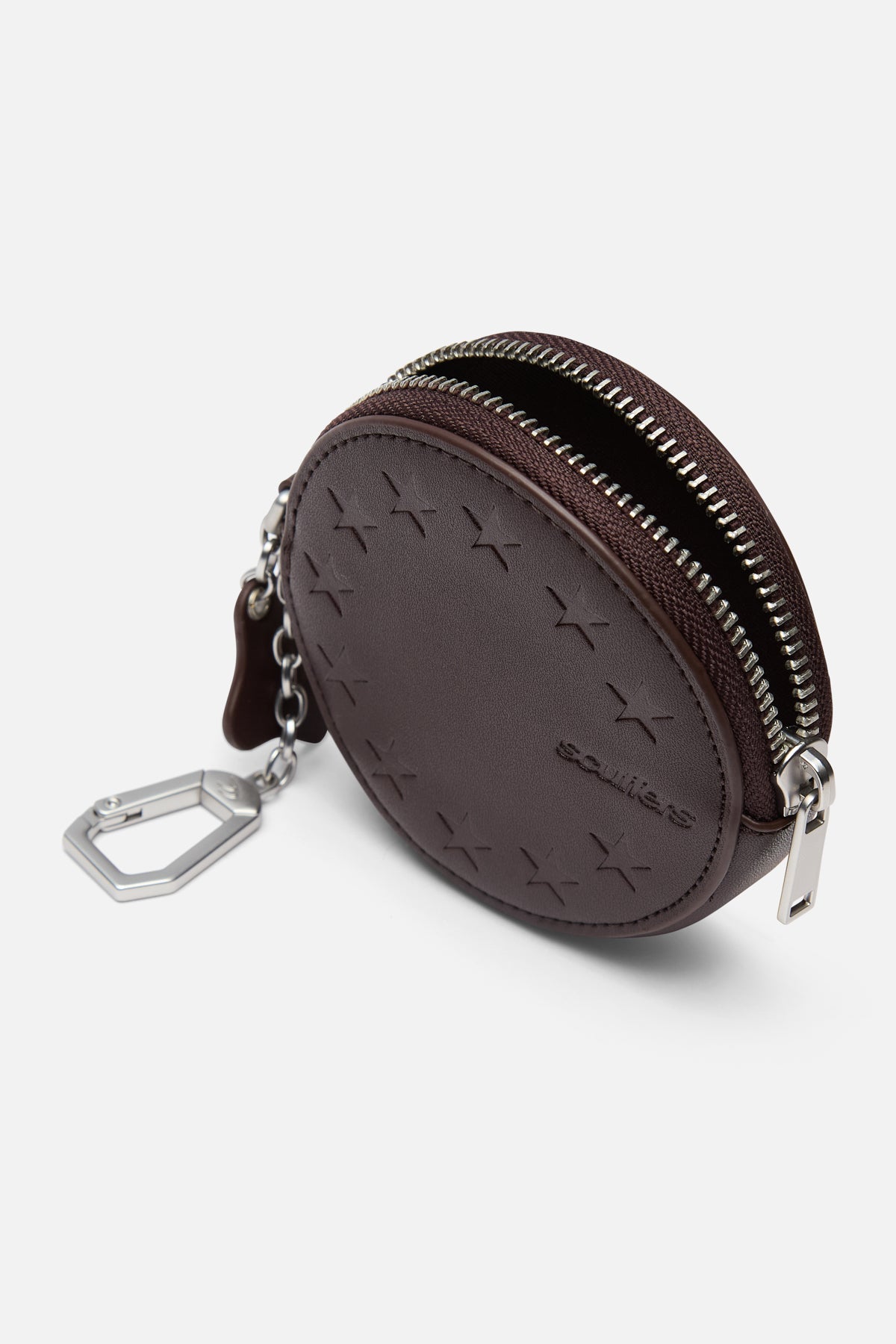 Essential Burgundy Keychain Wallet