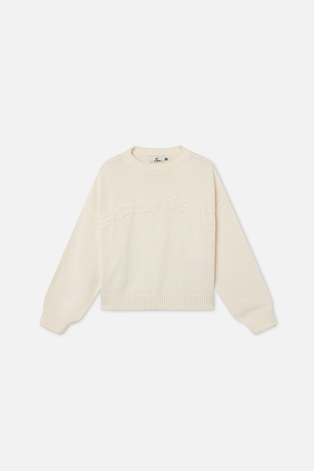 Flag Ecru Knit