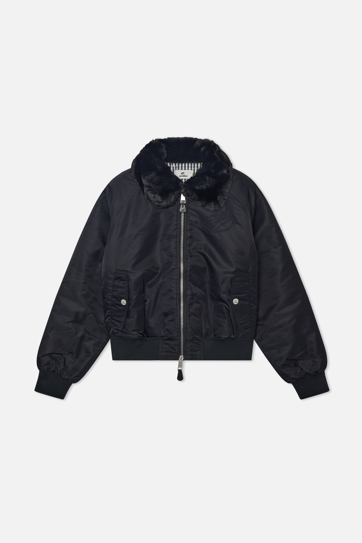 Veste bomber noire SCFF