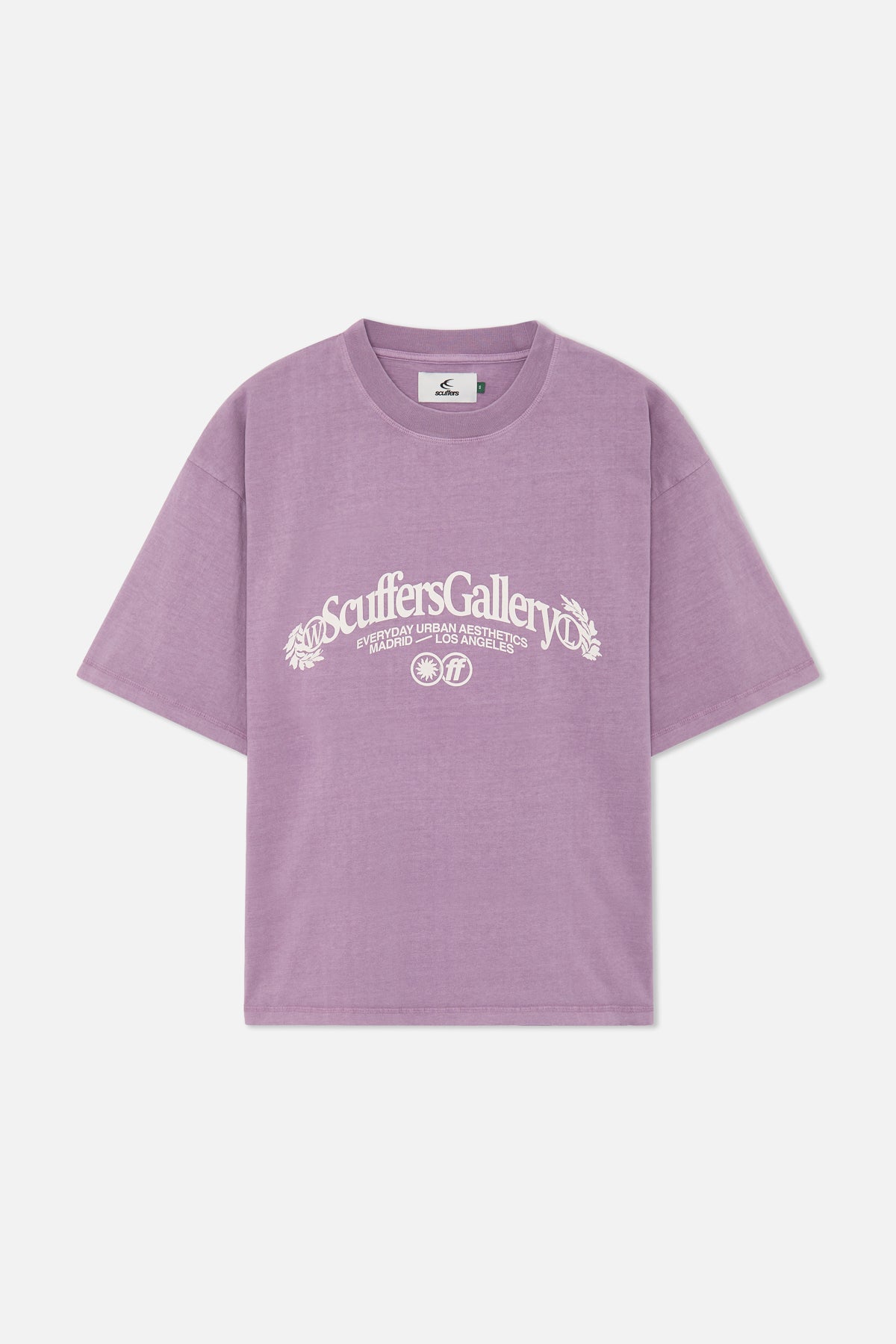 T-shirt violet de la galerie