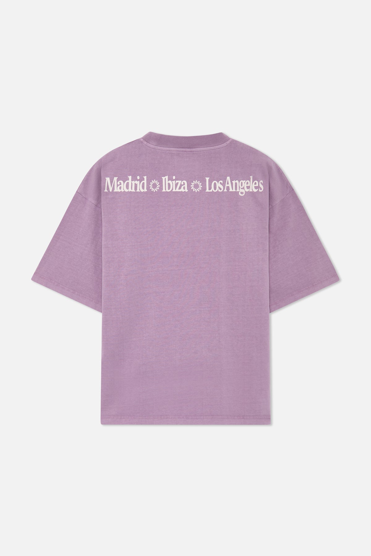 T-shirt violet de la galerie