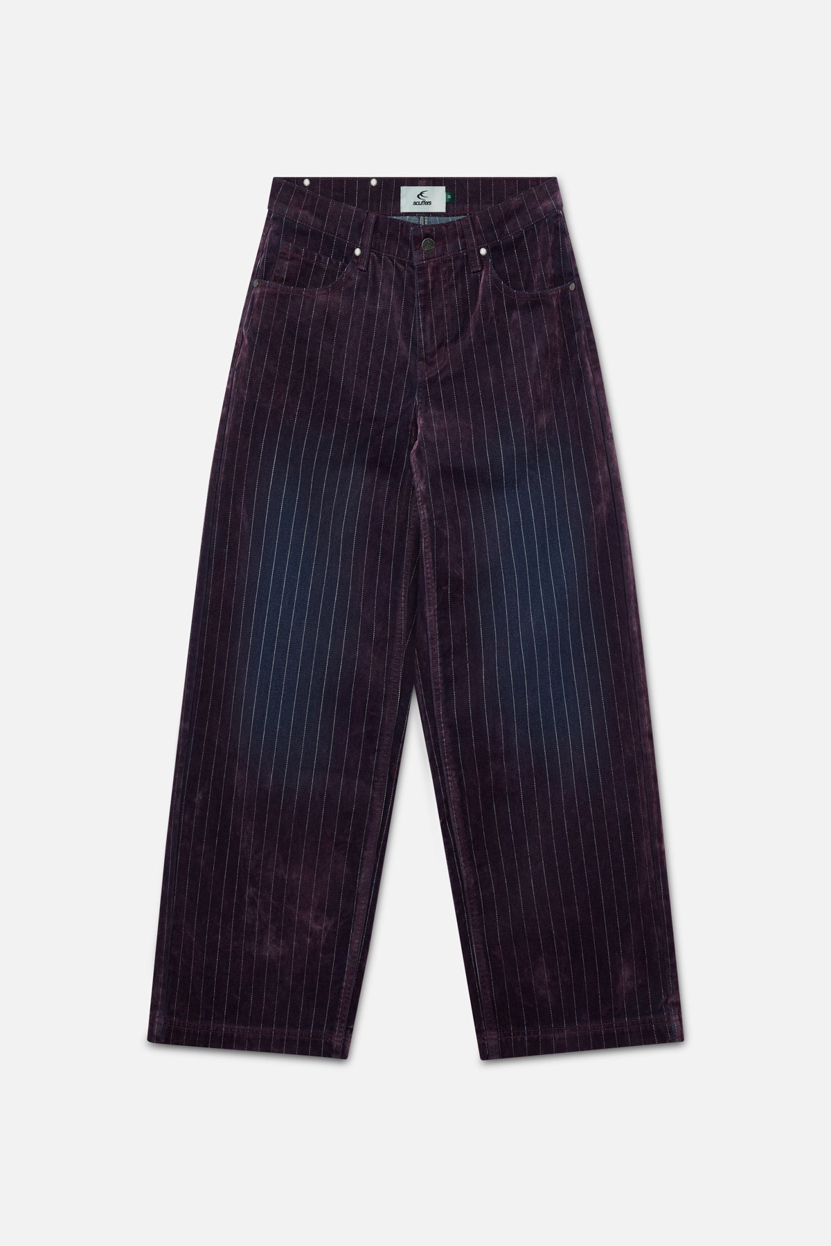 Pantalon bordeaux raisin