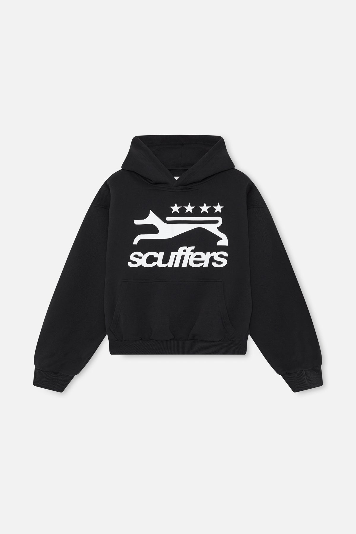 Sweat à capuche noir Greyhound