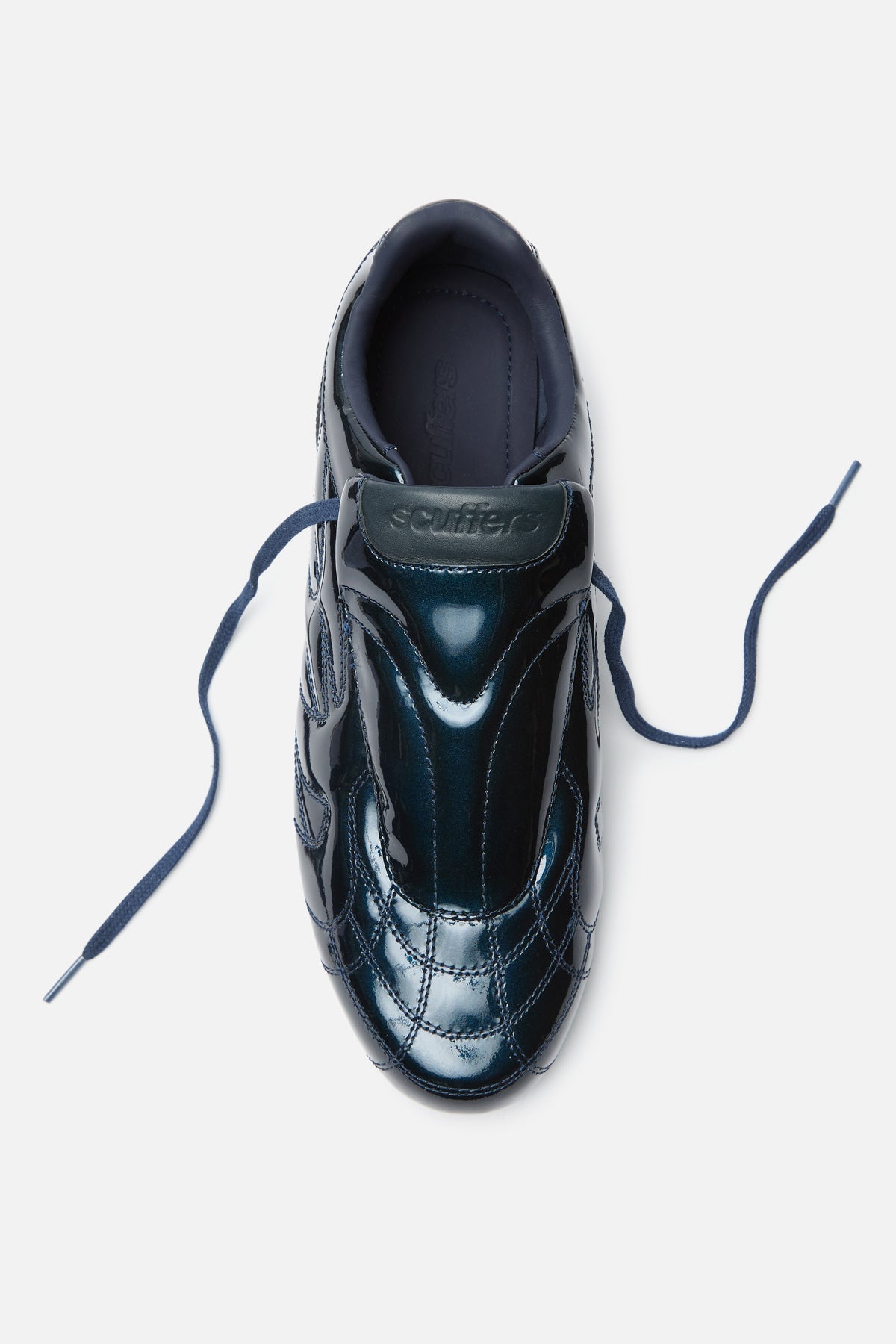 Baskets emblématiques bleu radiant