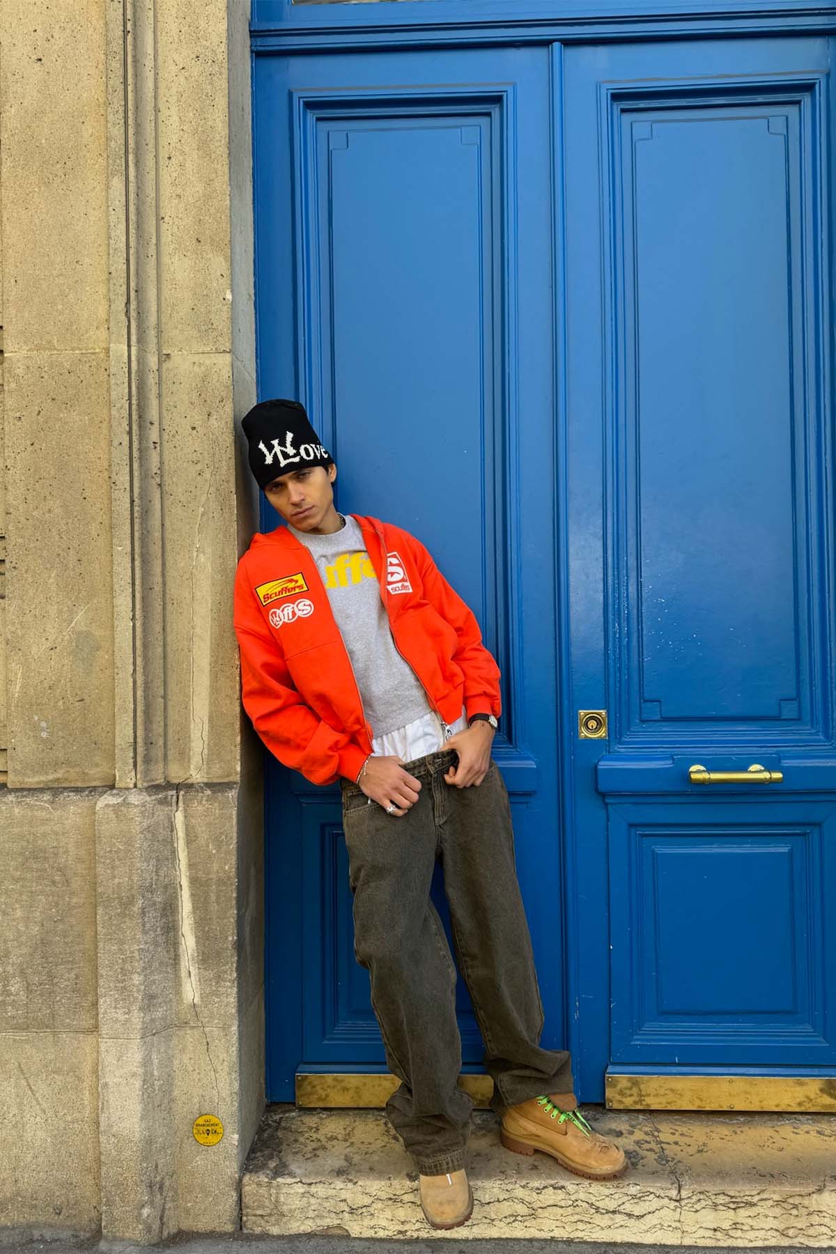 Fermeture éclair orange Starnova