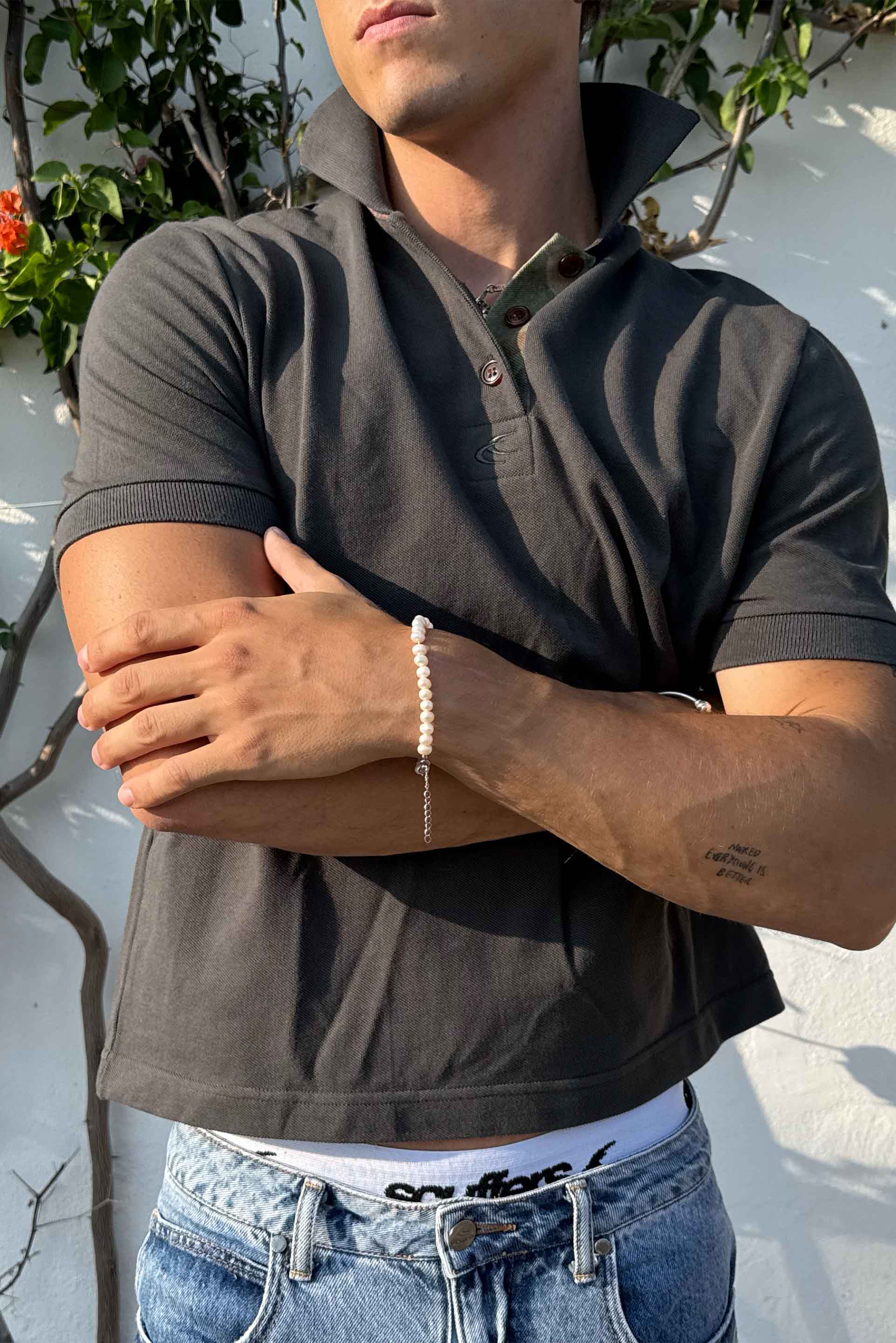 Polo camouflage foncé