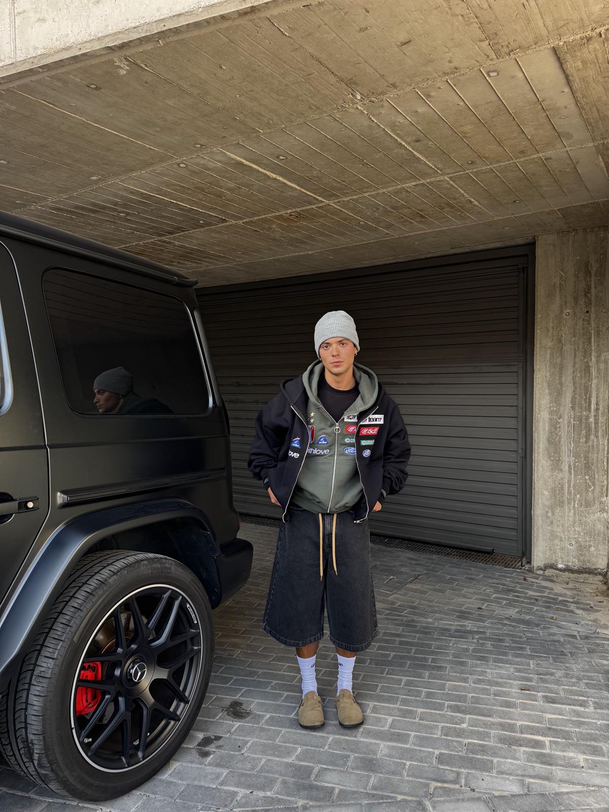 Par Air Green Zipper