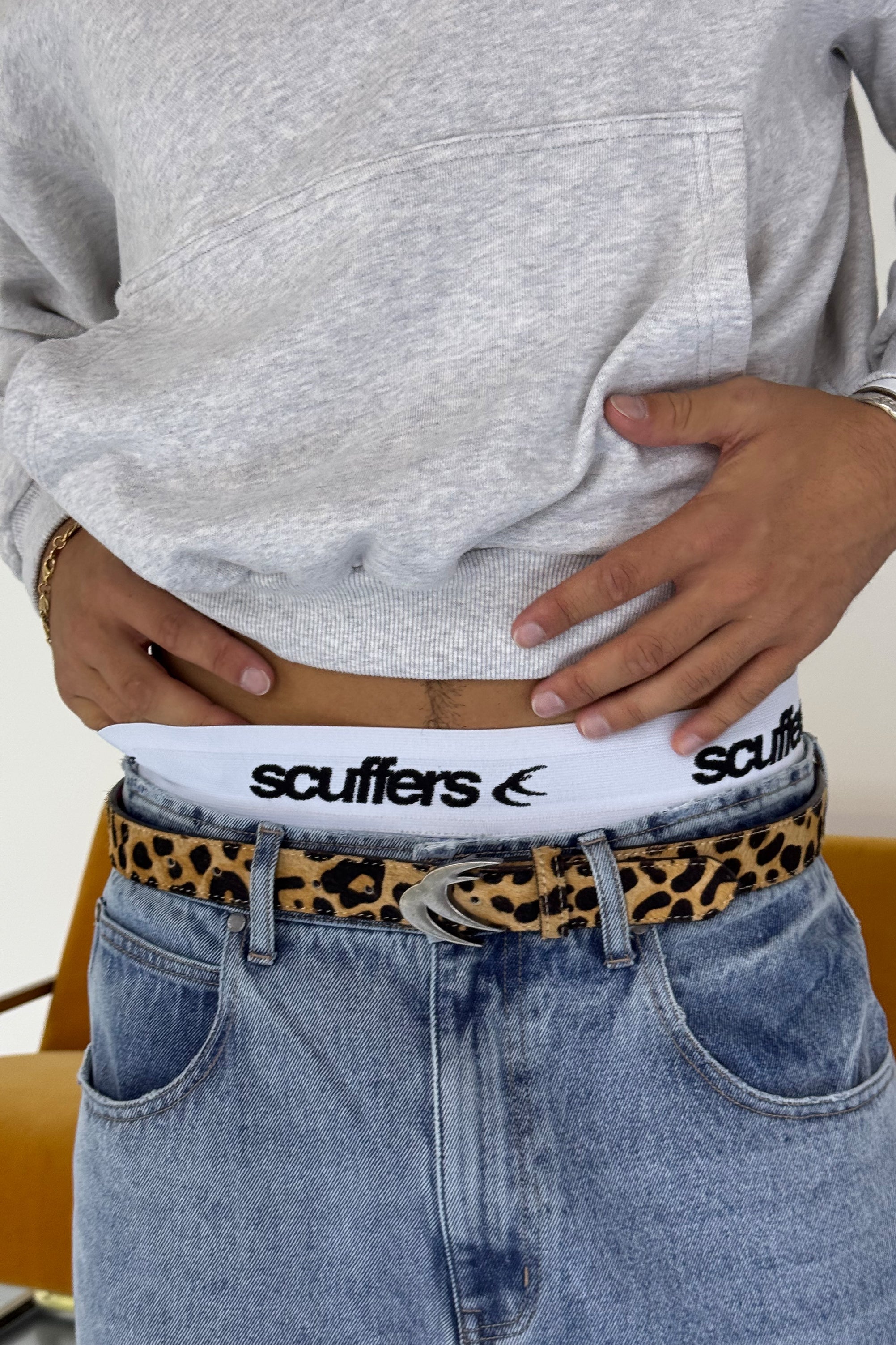 Ceinture léopard Scuffers