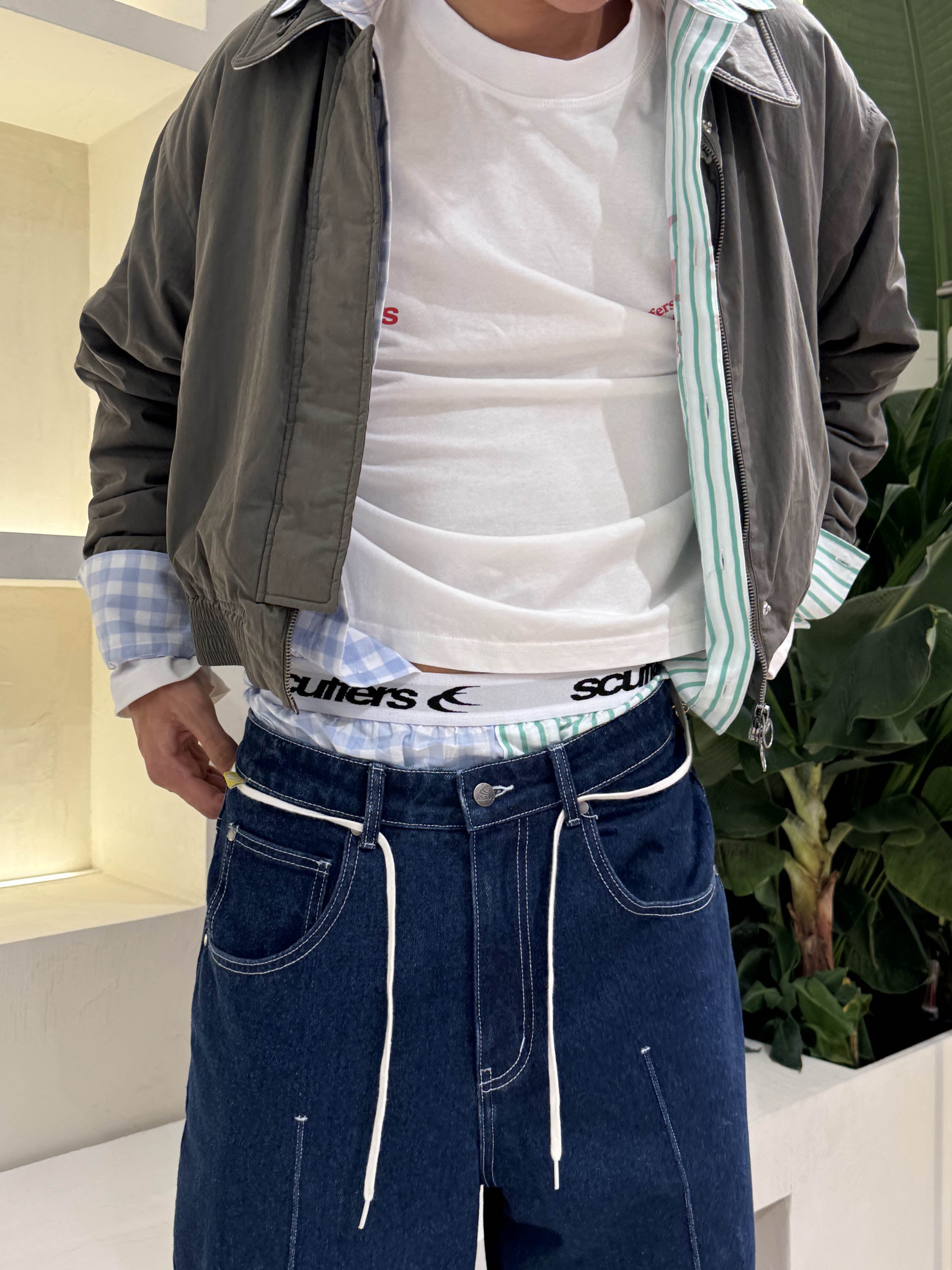 Pantalon bleu Hollywood