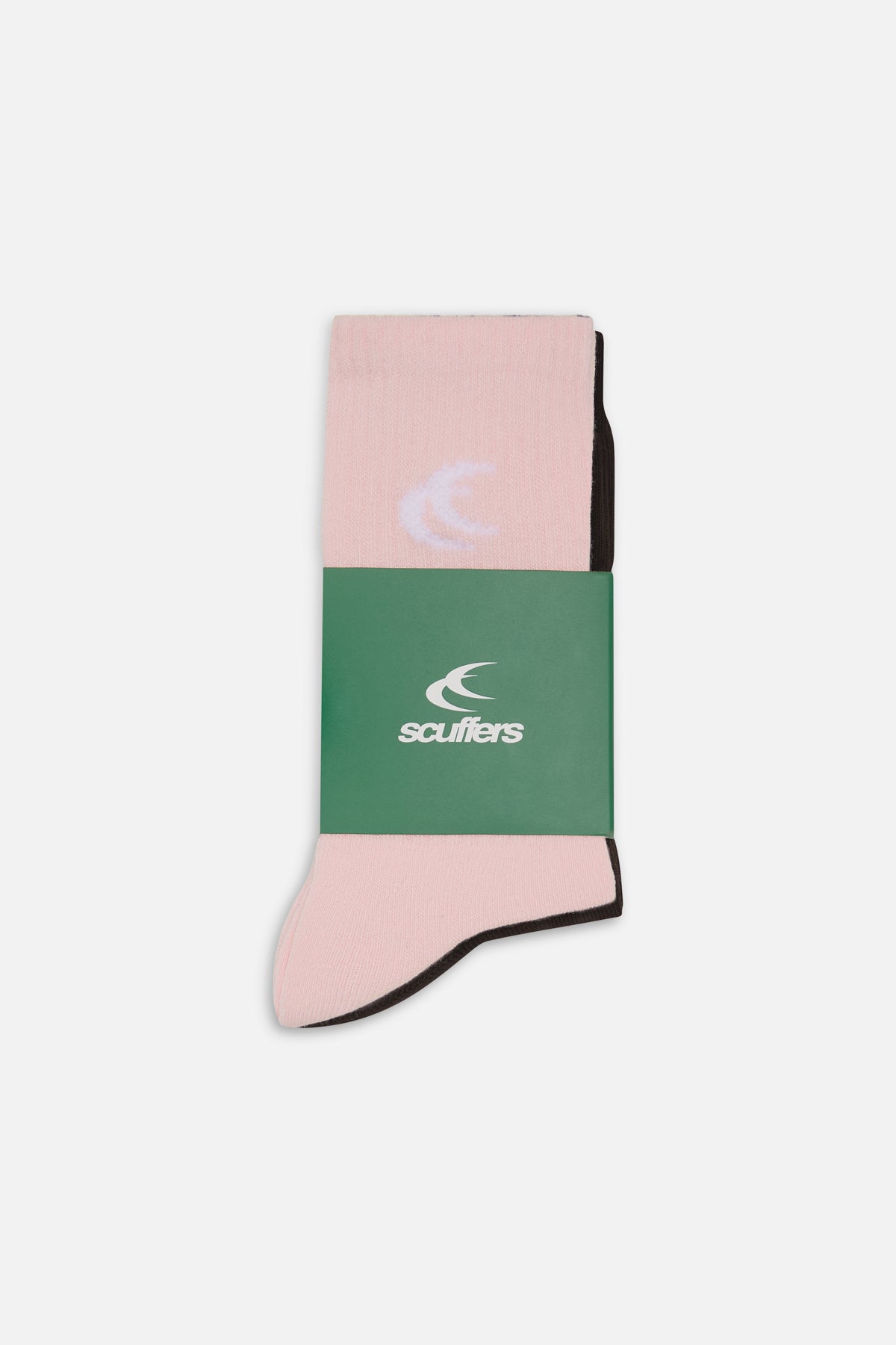 Chaussettes iconiques roses et bordeaux