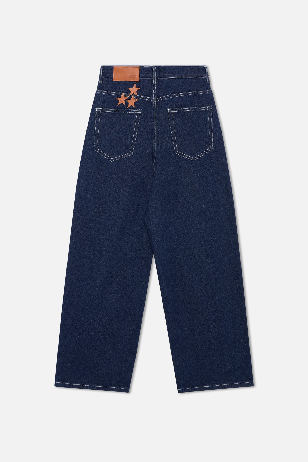 Pantalon bleu foncé jumbo