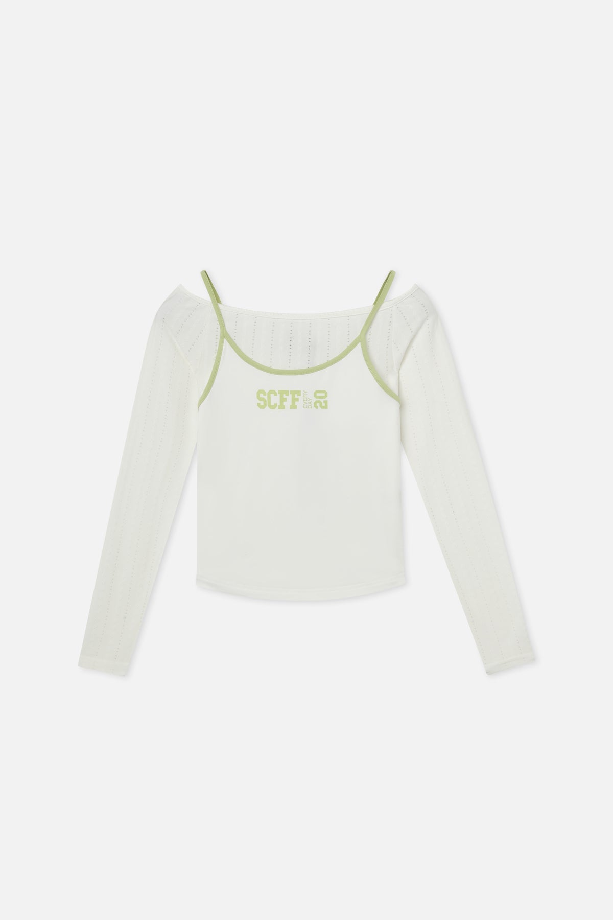 Chemise à manches longues Kin White