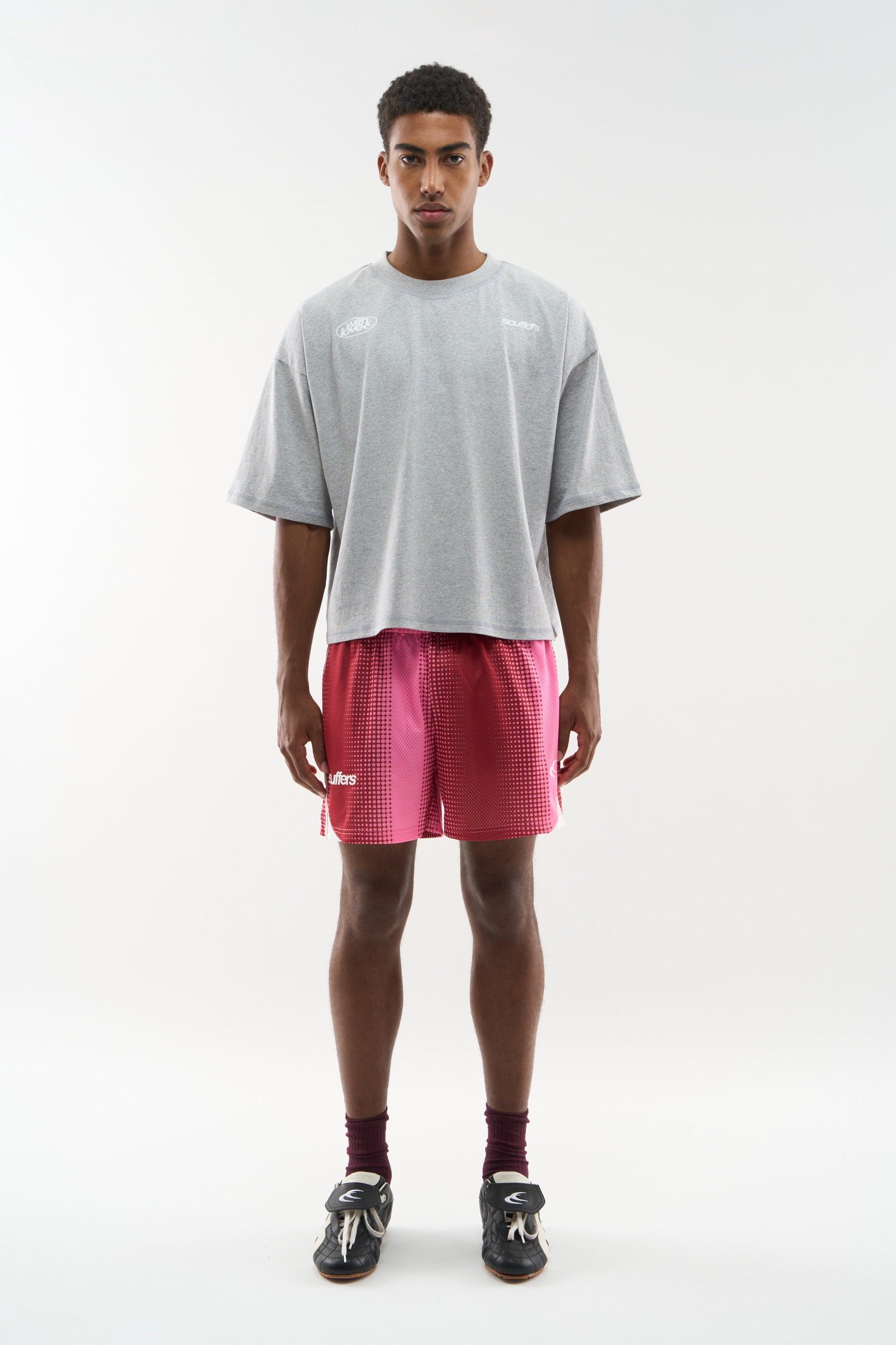 T-shirt gris chiné Loving