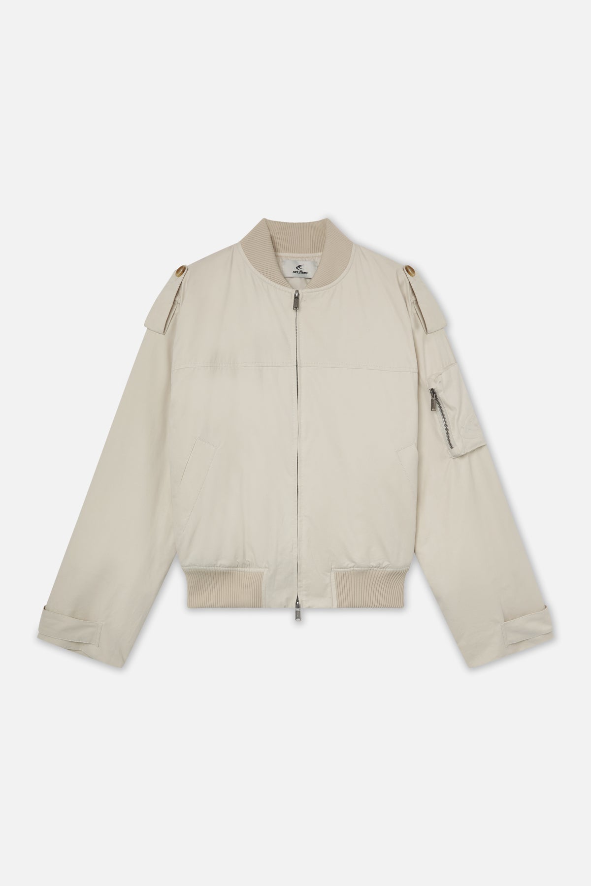 Veste bomber écrue Londres