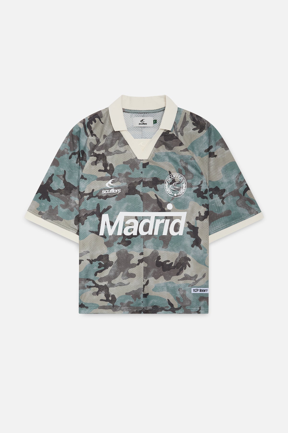 T-shirt de football camouflage Madrid