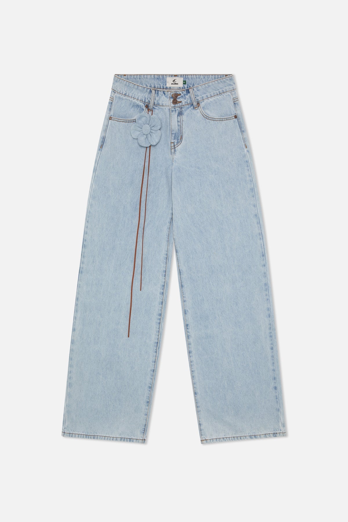 Pantalon bleu marine clair