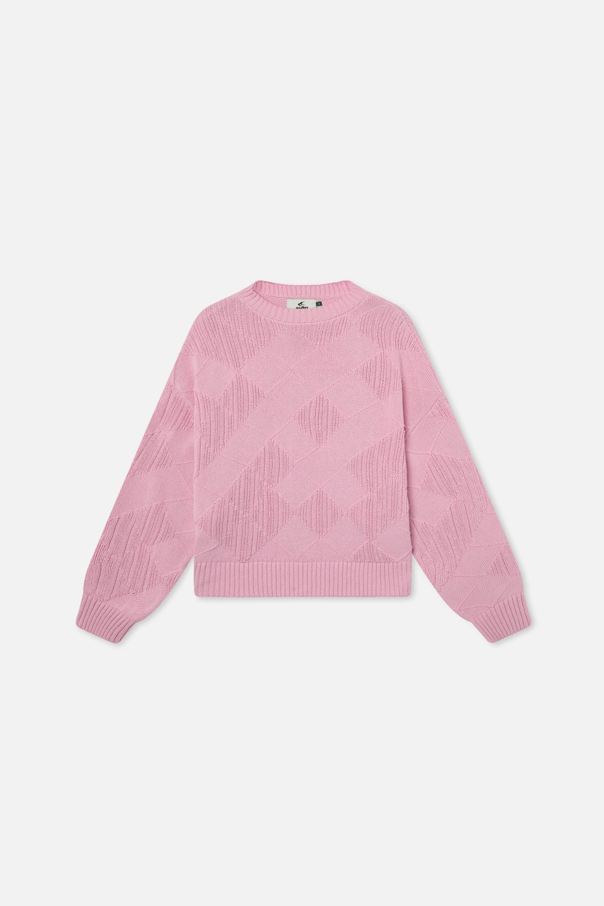 Tricot rose Martine