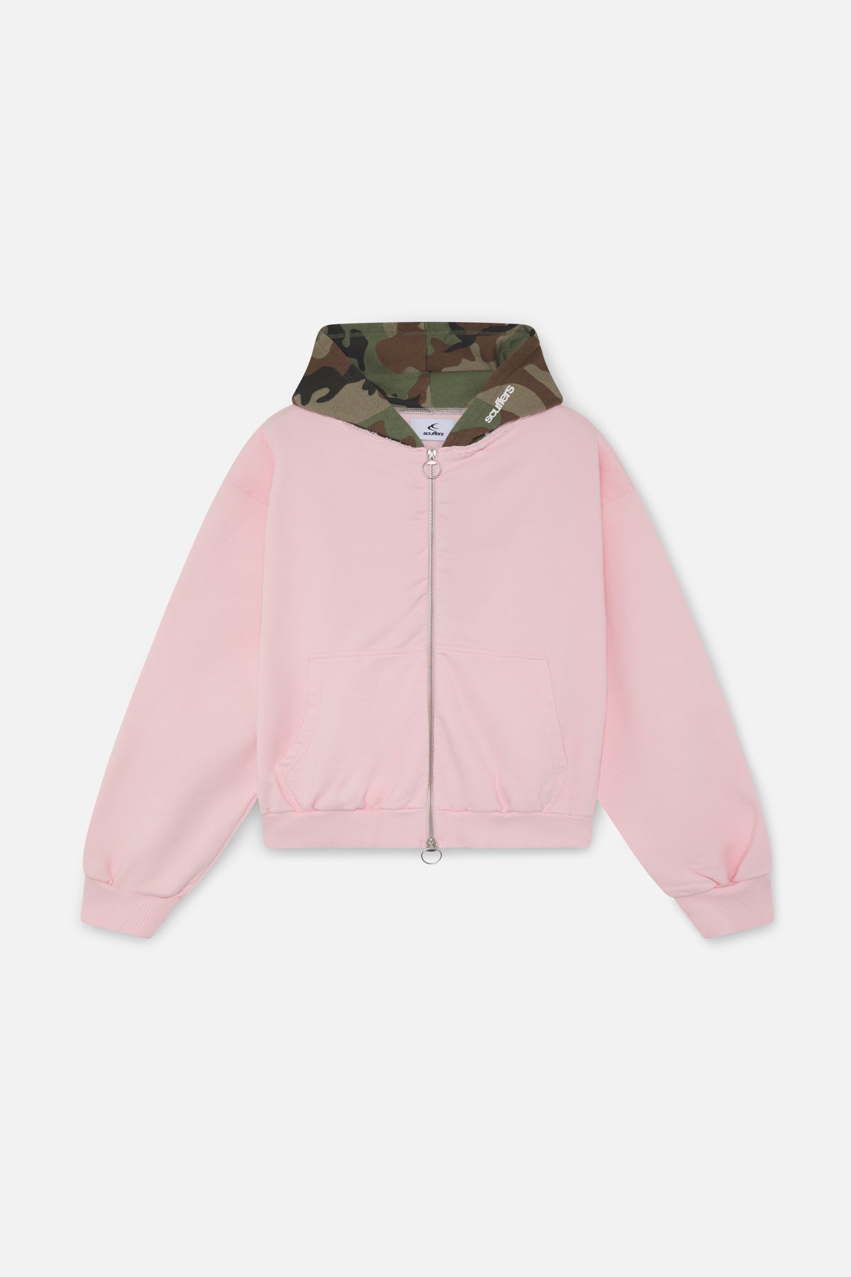 Masque rose à fermeture éclair