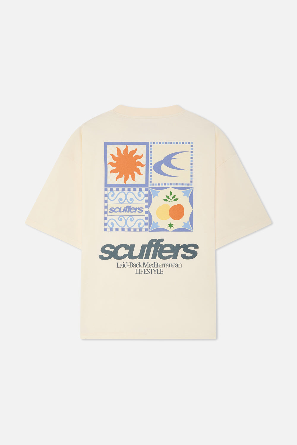 T-shirt écru Minorque